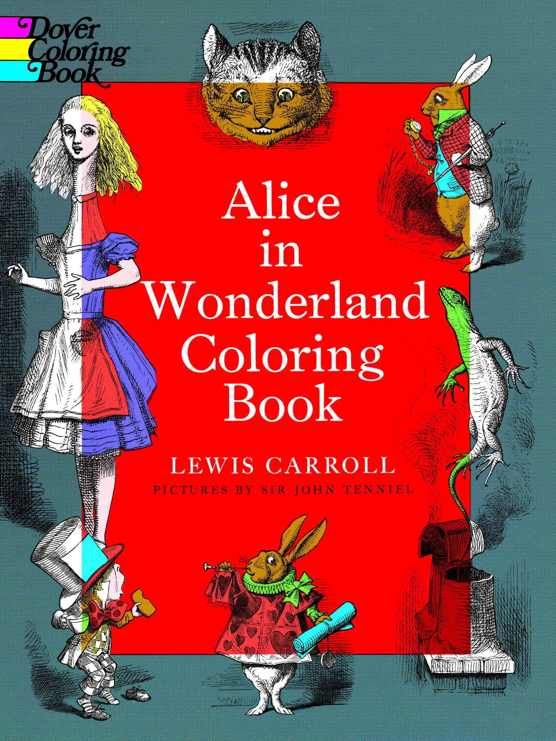 Alice in Wonderland Coloring Book (Dover Classic Stories Coloring Book) Novels & Short Stories