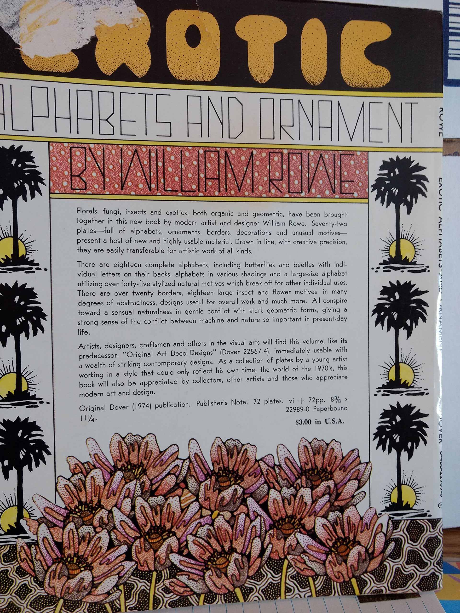 Exotic Alphabets and Ornament (Dover Pictorial Archives) Film, Art & Culture