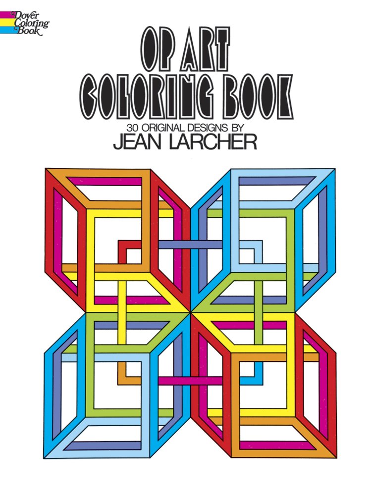 Larcher, J: OP ART COLOR BK Novels & Short Stories