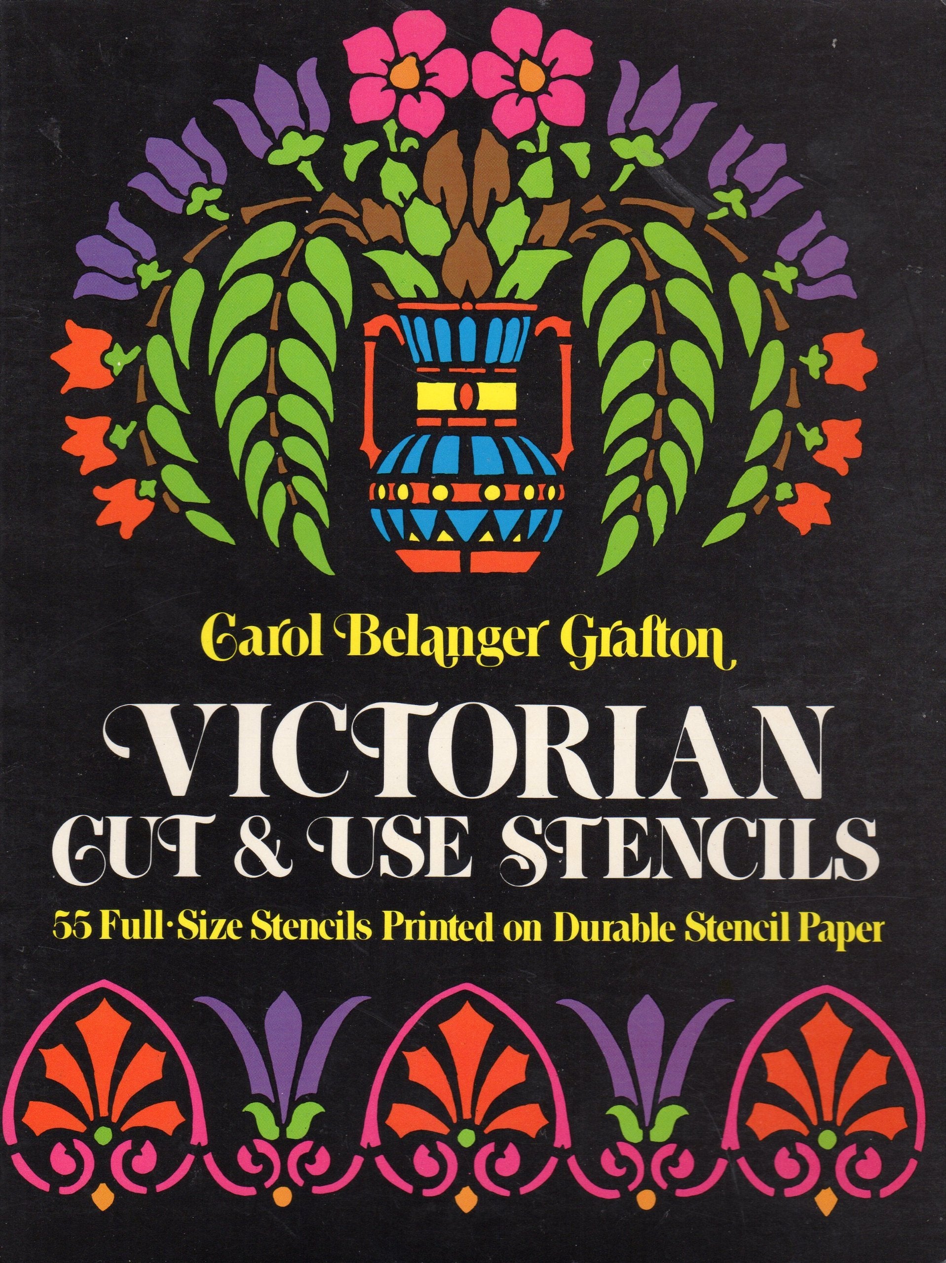 Victorian Cut and Use Stencils: 55 Full-Size Stencils Printed on Durable Stencil Paper Film, Art & Culture