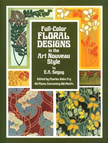 Full Colour Floral Designs in the Art Nouveau Style (Picture Archives S.) Film, Art & Culture