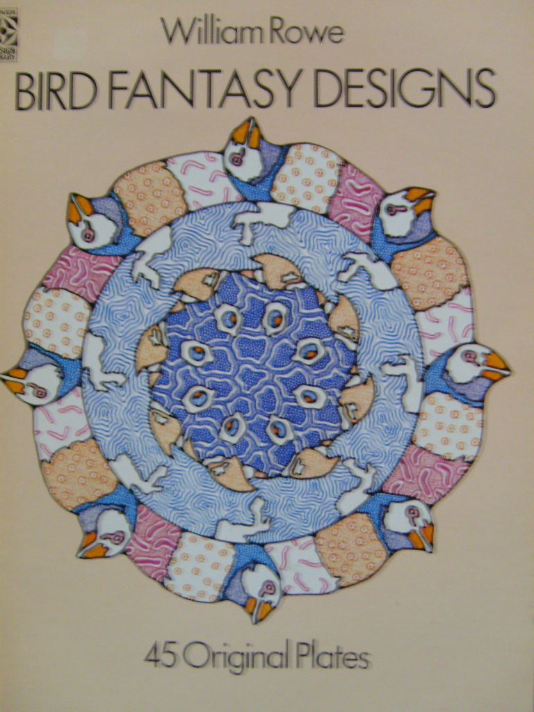 Bird Fantasy Designs: 45 Original Plates: Bird Fantasies Books