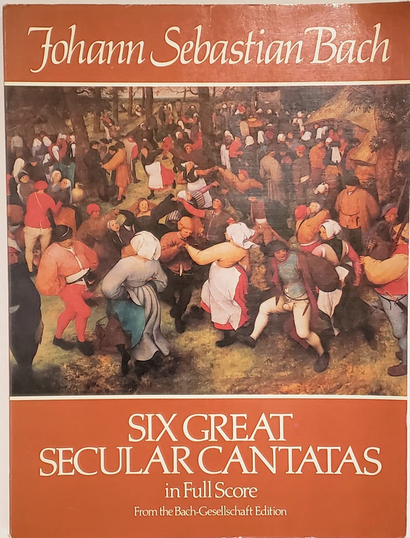 Six Great Secular Cantatas in Full Score: From the Bach-Gesellschaft Edition Social Sciences