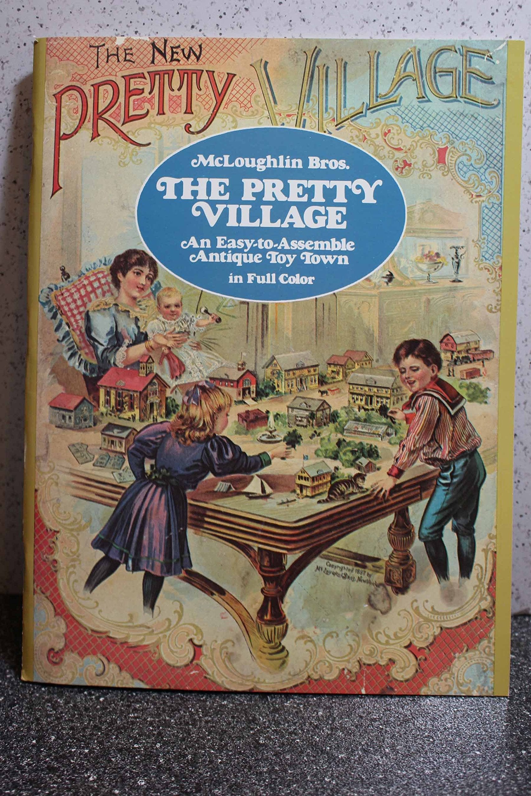 The Pretty Village: An Easy-to-Assemble Antique Toy Town in Full Colour Hobbies & Crafts
