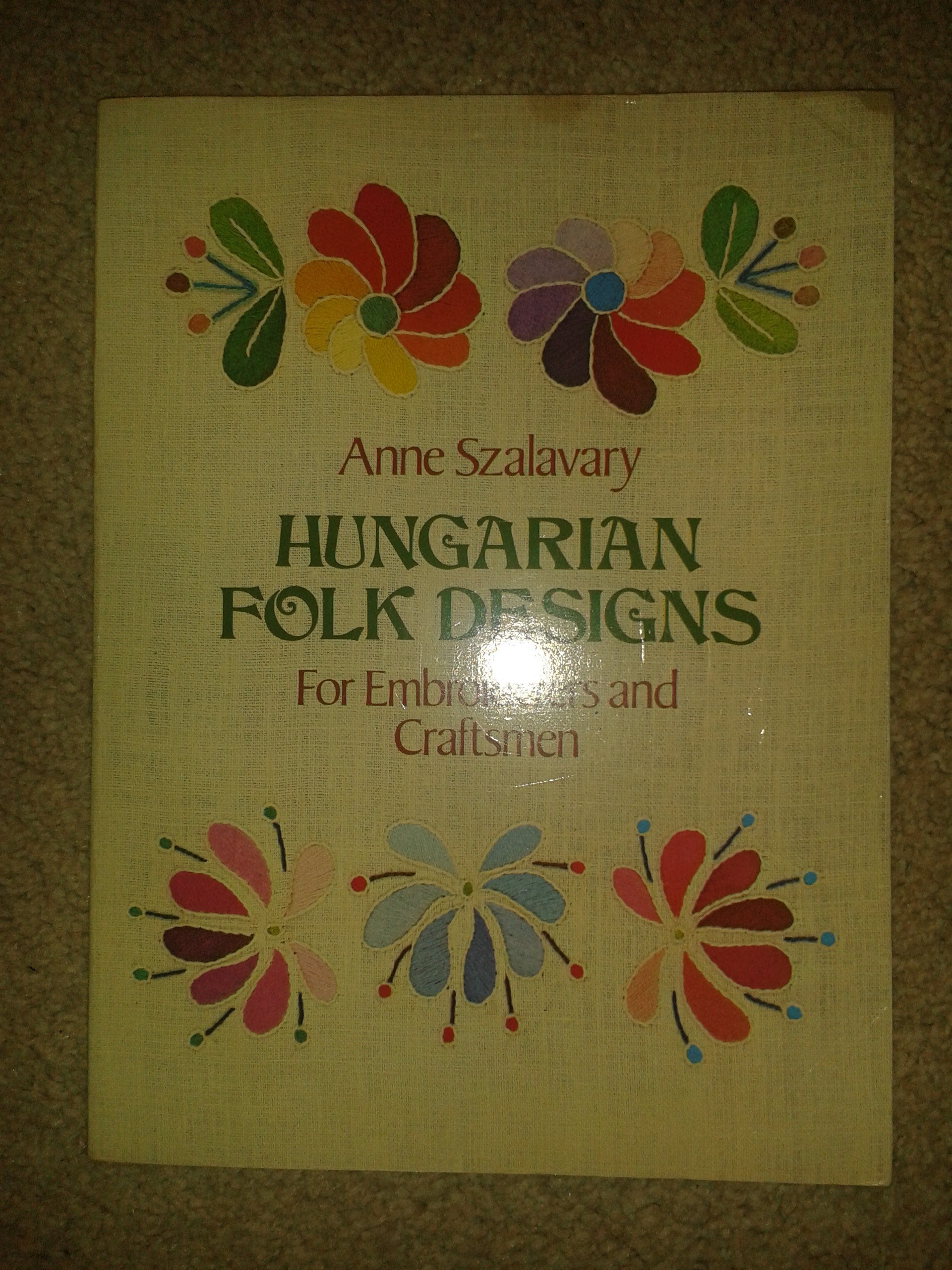 Hungarian Folk Designs for Embroiderers and Craftsmen book