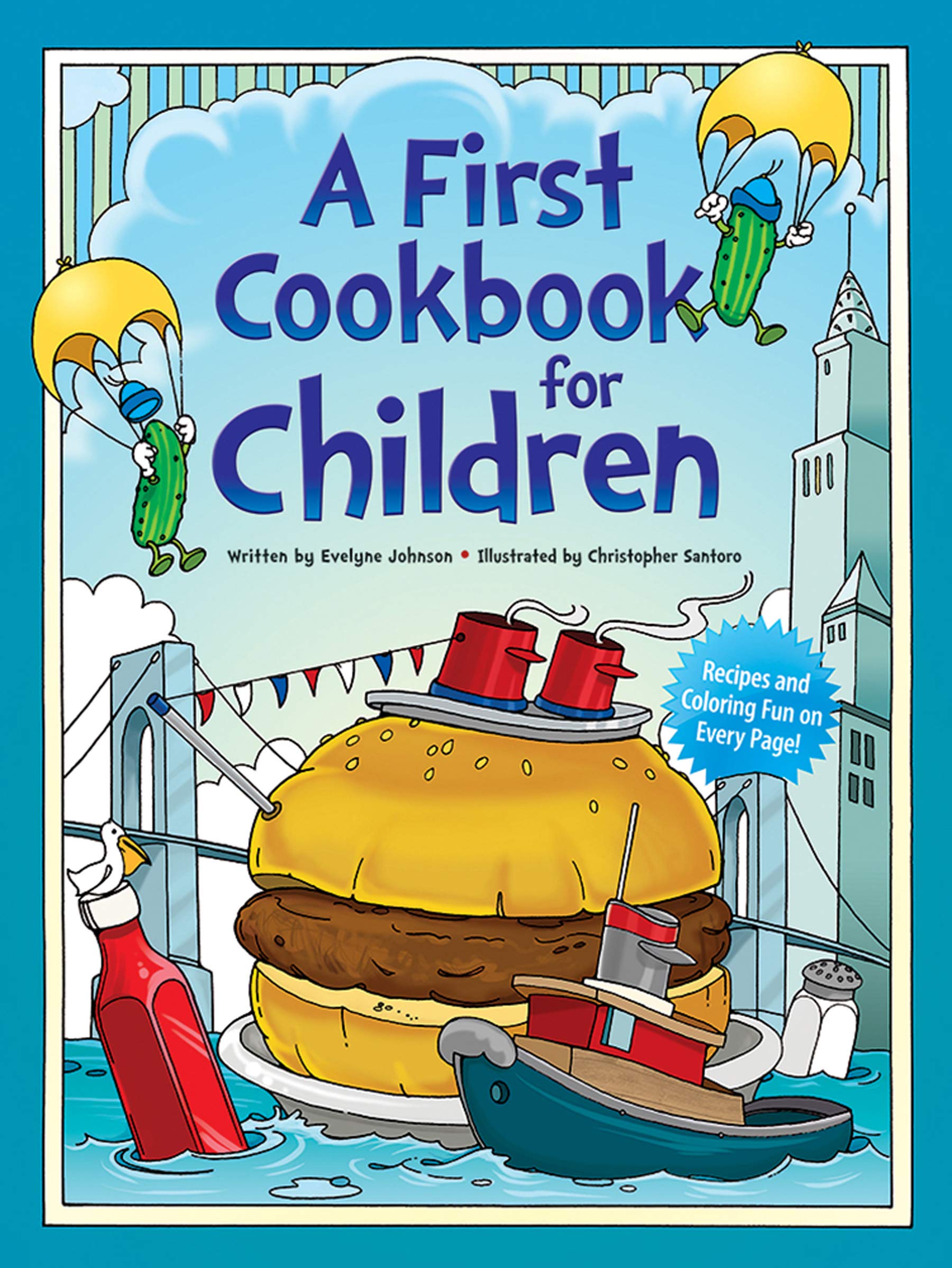 A First Cook Book for Children: With Illustrations to Color (Dover Kids Activity Books: Cooking) Parents & Children