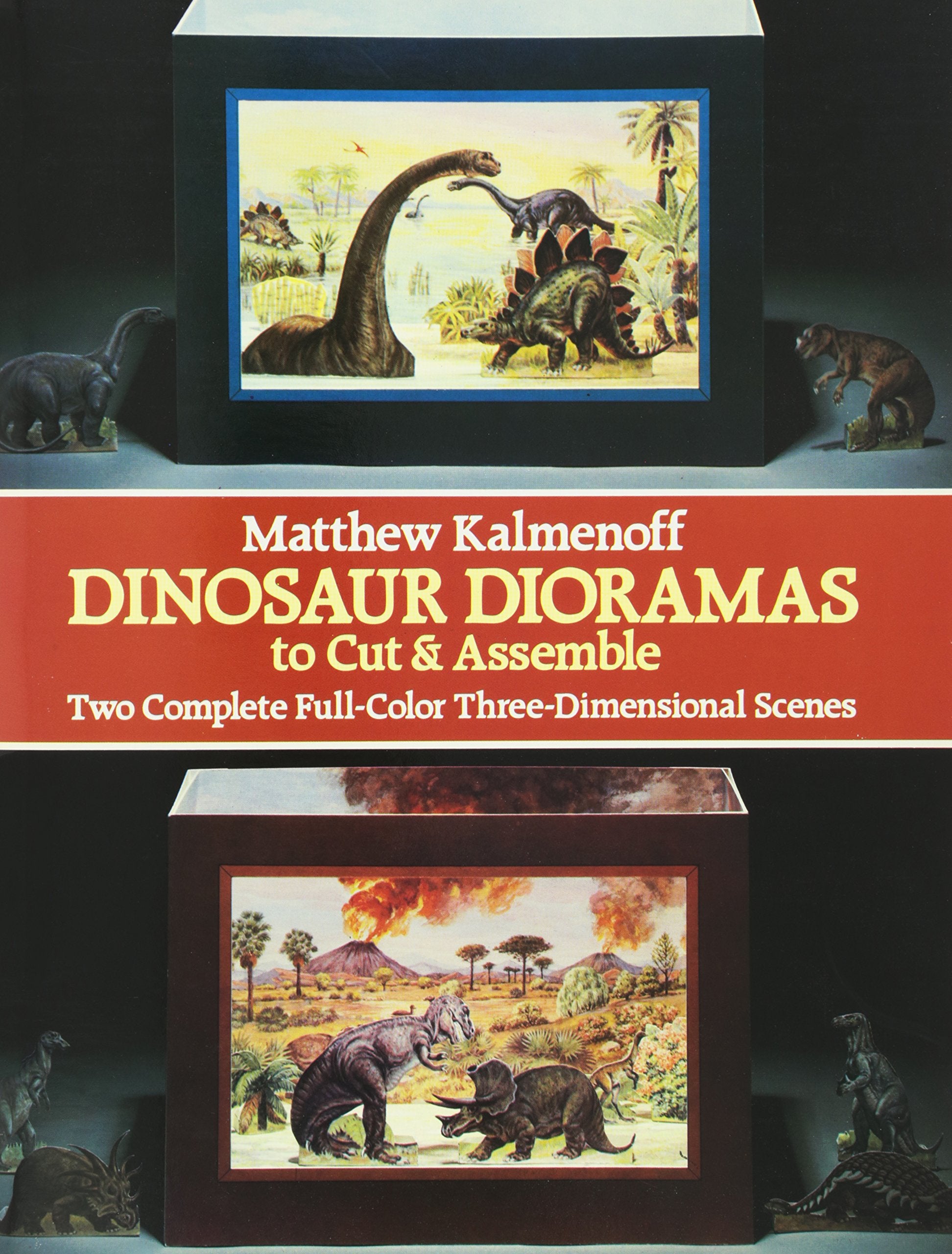 Dinosaur Dioramas to Cut and Assemble Tiptoi & Games