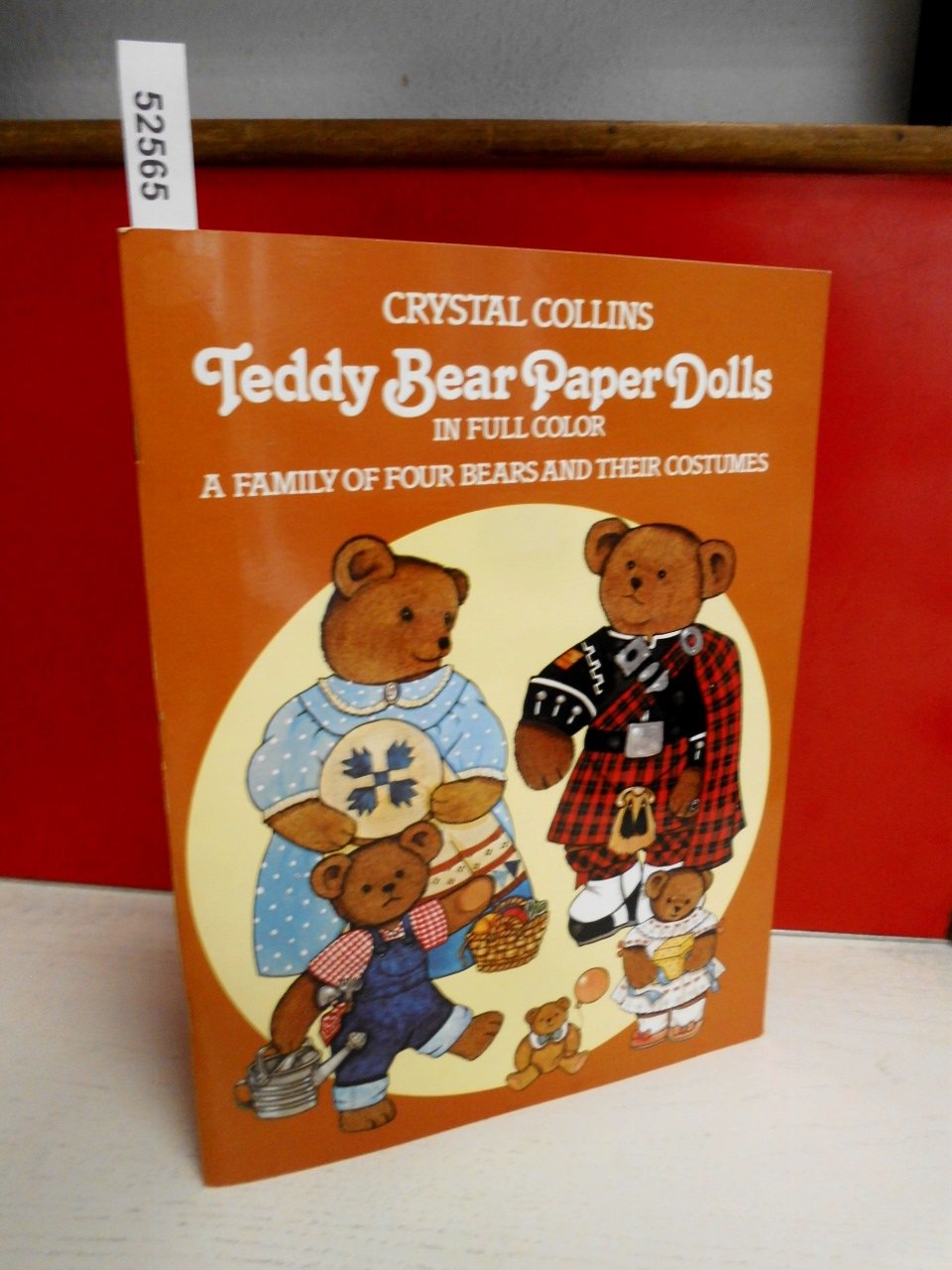 Teddy Bear Paper Dolls in Full Color book