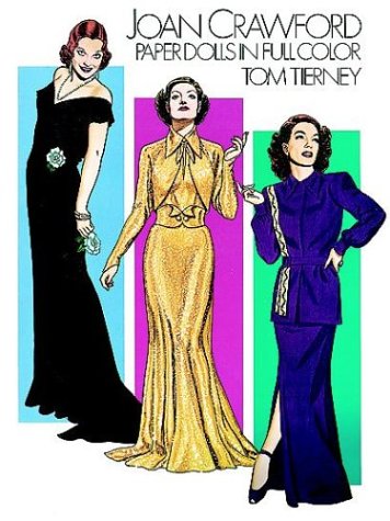 Joan Crawford Paper Dolls in Full Color Hobbies & Crafts