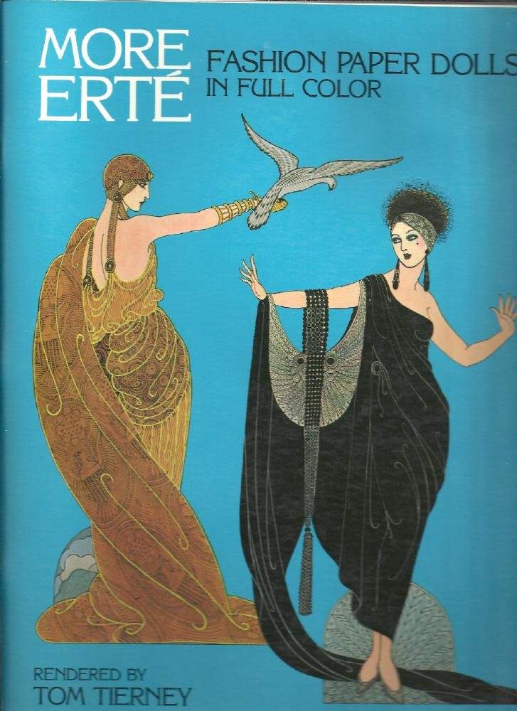 Fabulous Erte Fashions Paper Dolls Hobbies & Crafts