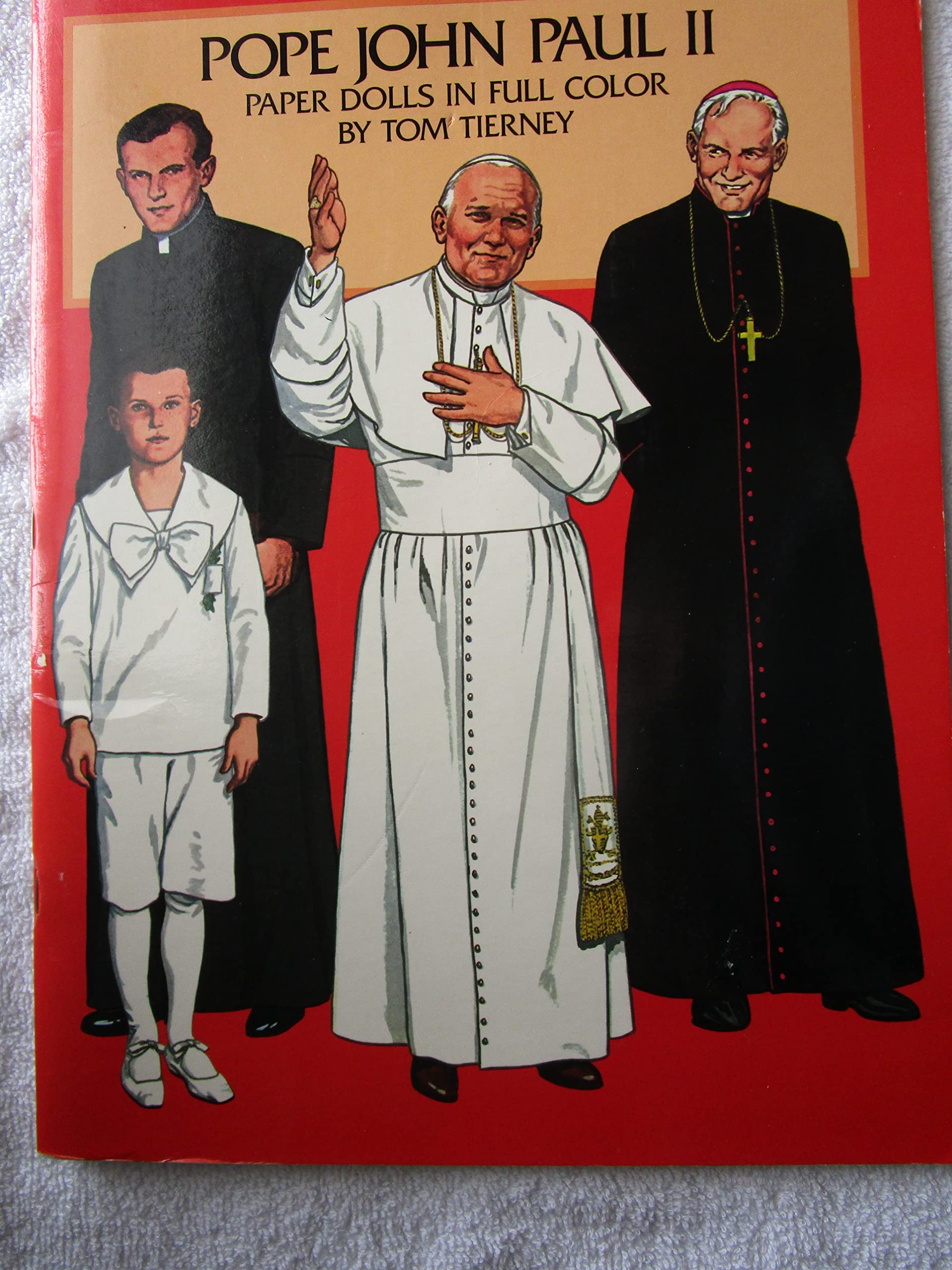 Pope John Paul II Paper Dolls in Full Color Hobbies & Crafts