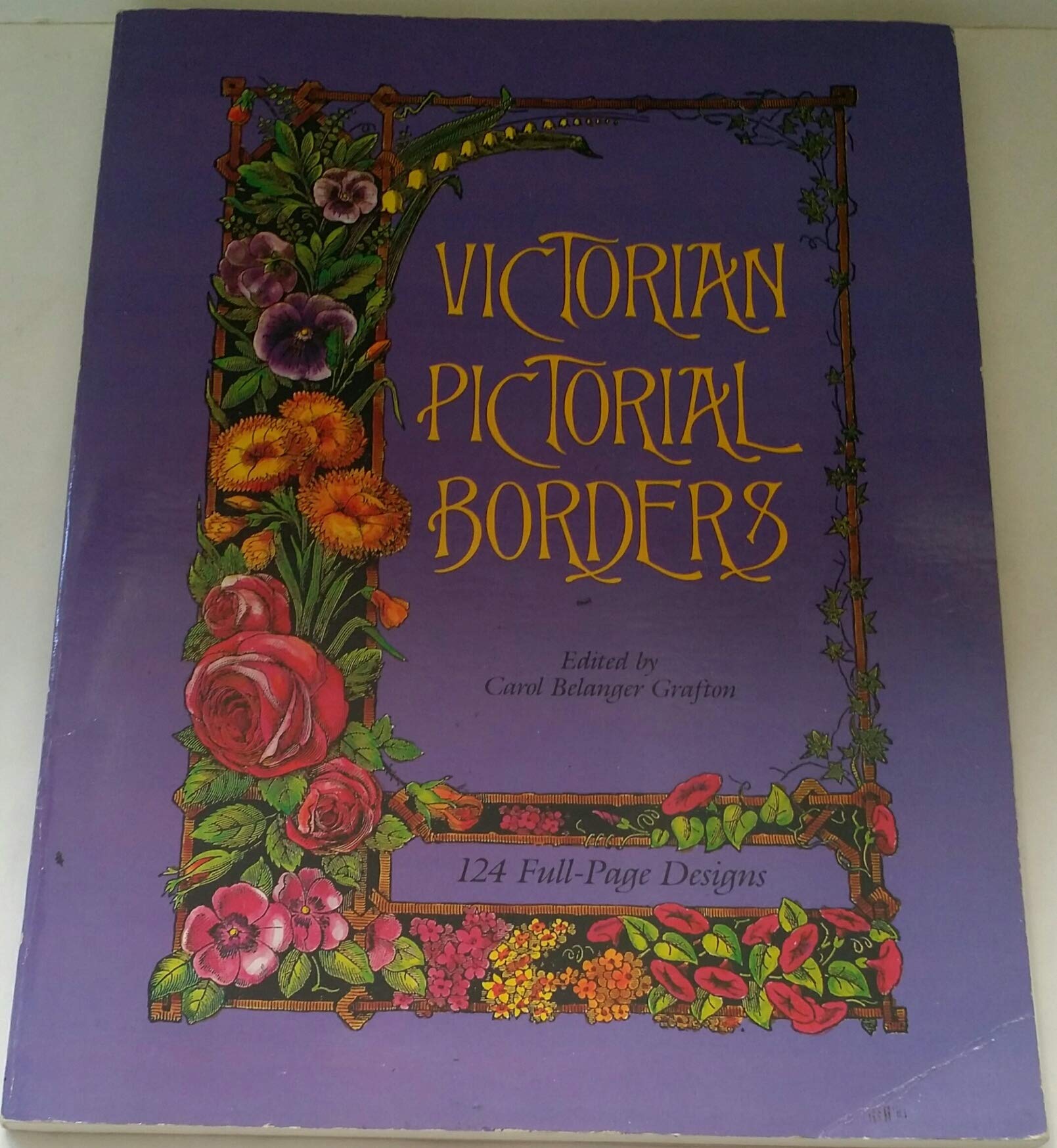 Victorian Pictorial Borders: 124 Full-Page Designs (Dover Pictorial Archive Series) Film, Art & Culture