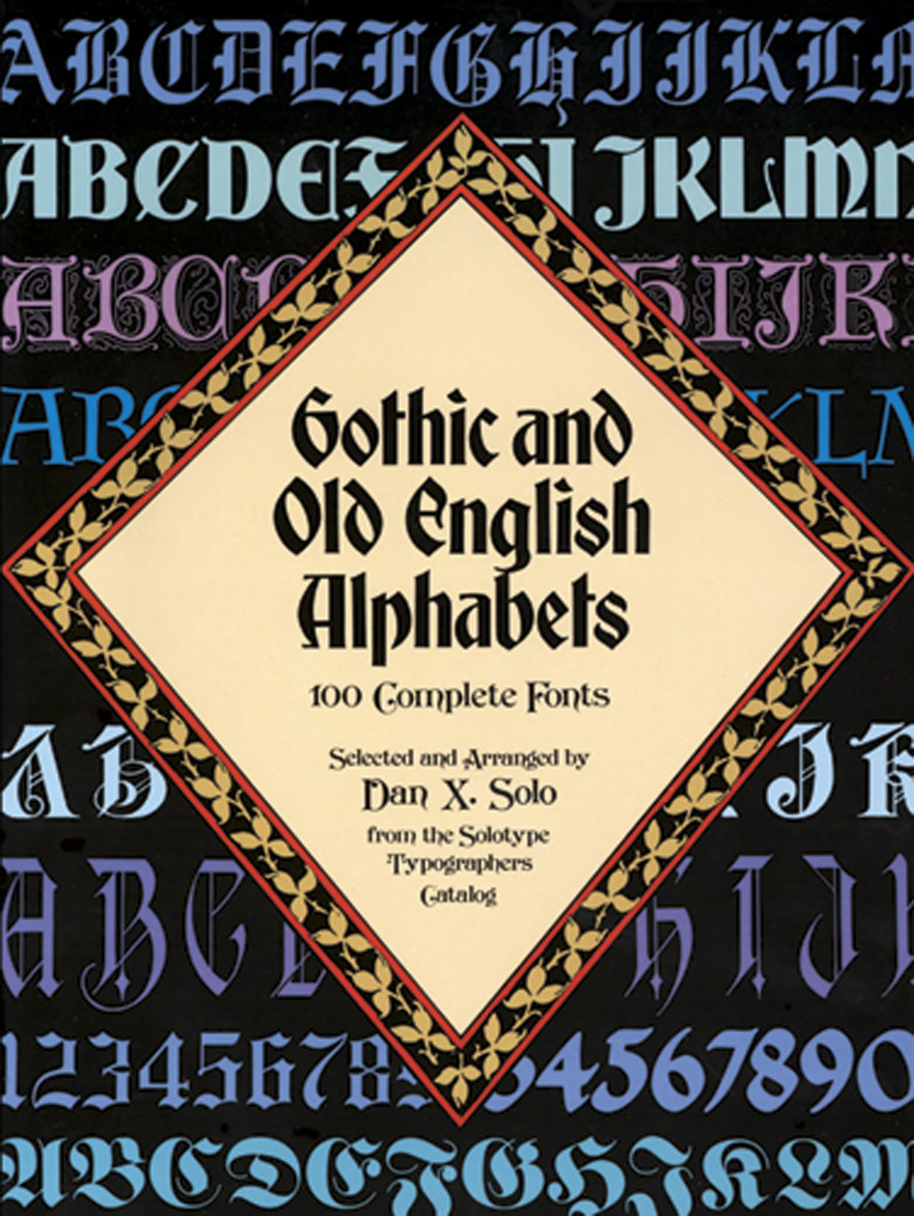 Gothic and Old English Alphabets Film, Art & Culture