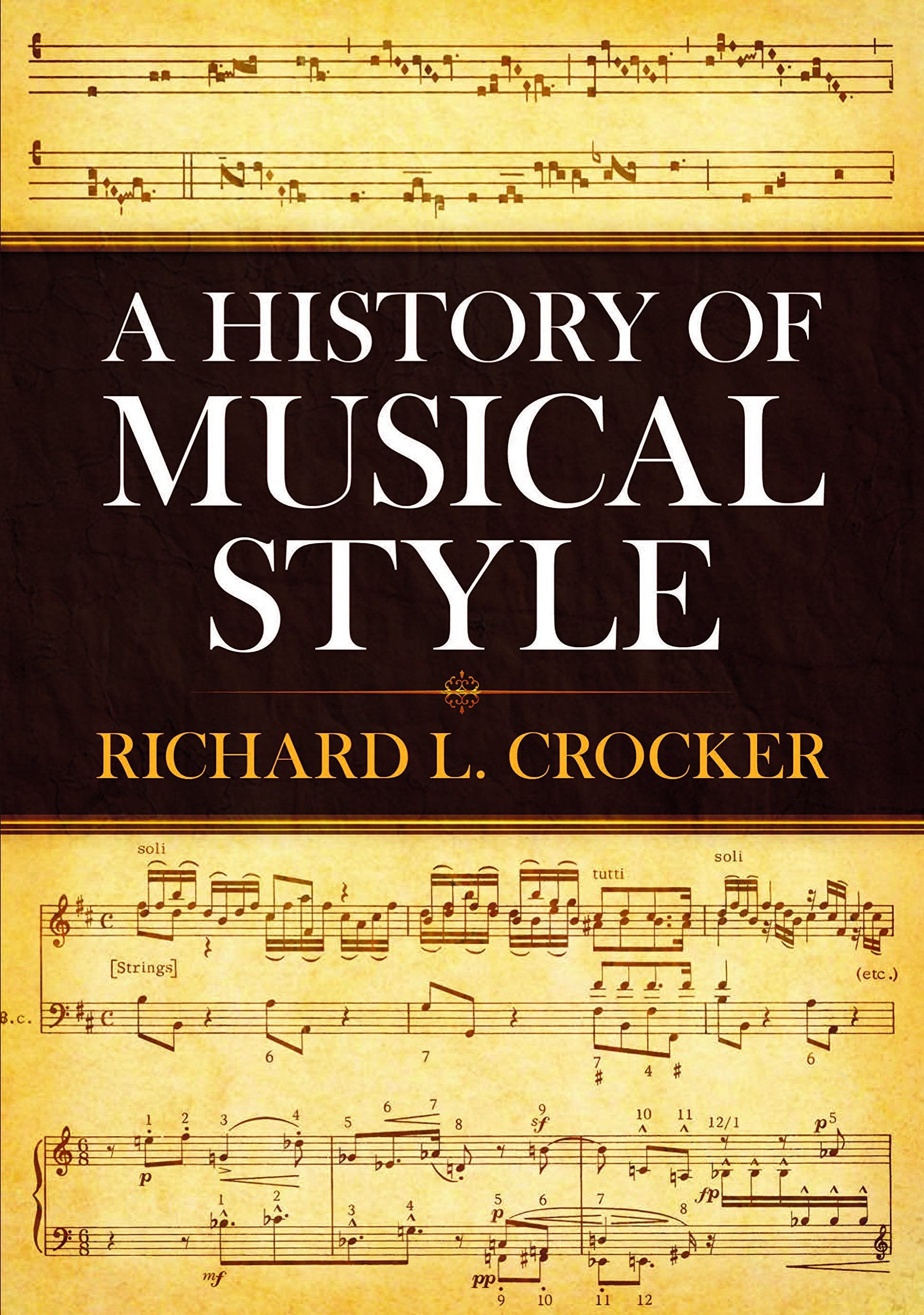 A History of Musical Style Sheet Music