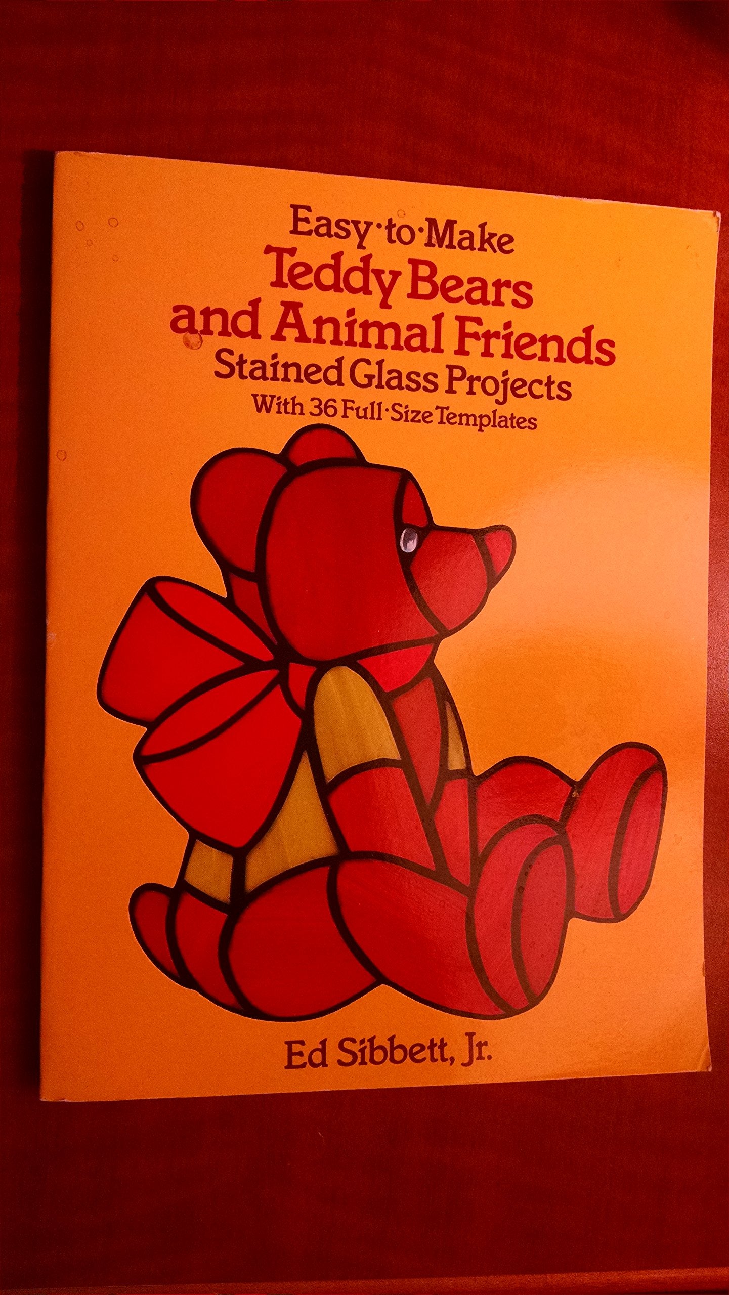 Easy-To-Make Teddy Bears and Animal Friends Stained Glass Projects Hobbies & Crafts