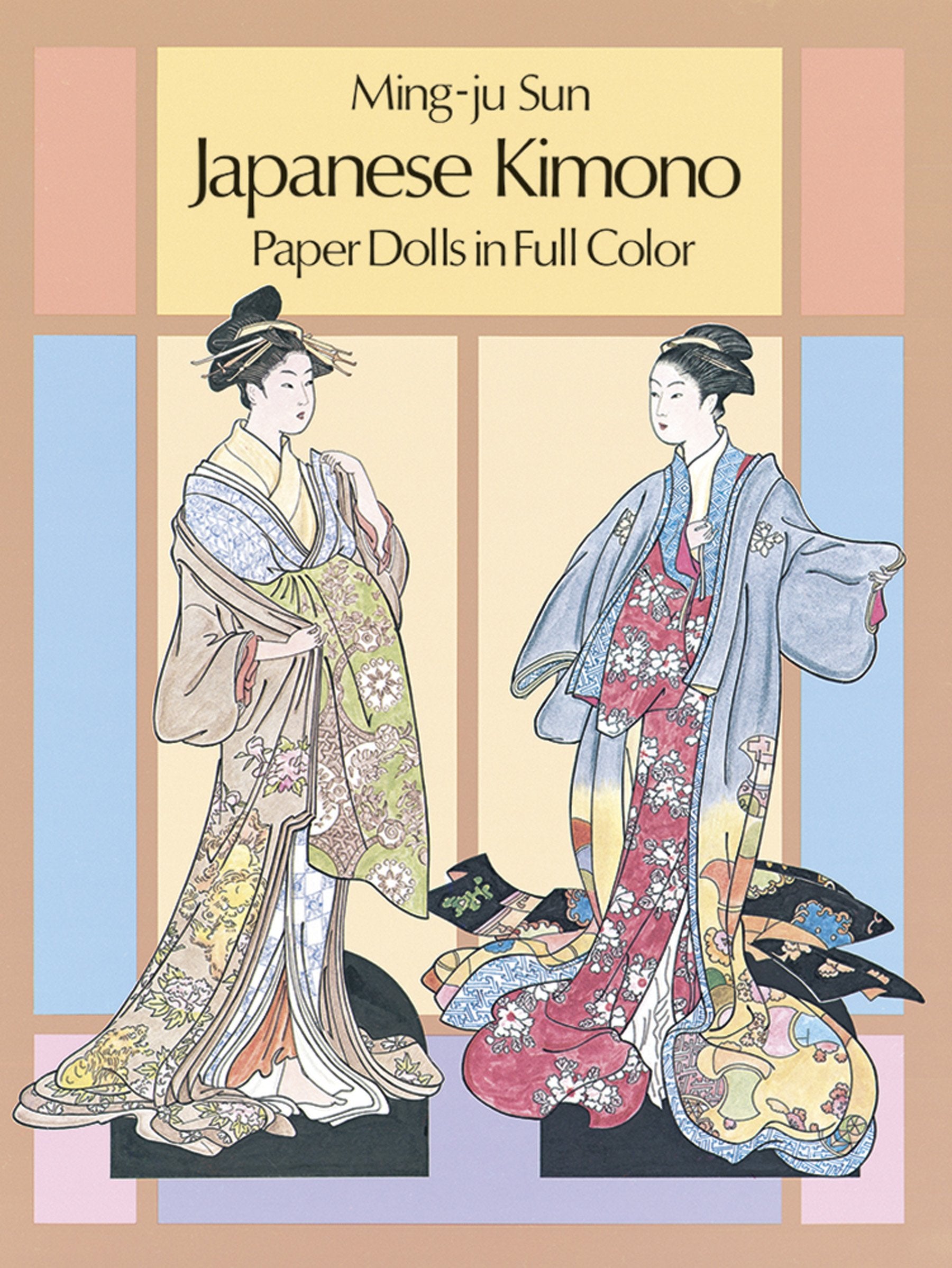 Japanese Kimono Paper Dolls in Full Color (Dover Paper Dolls) Hobbies & Crafts
