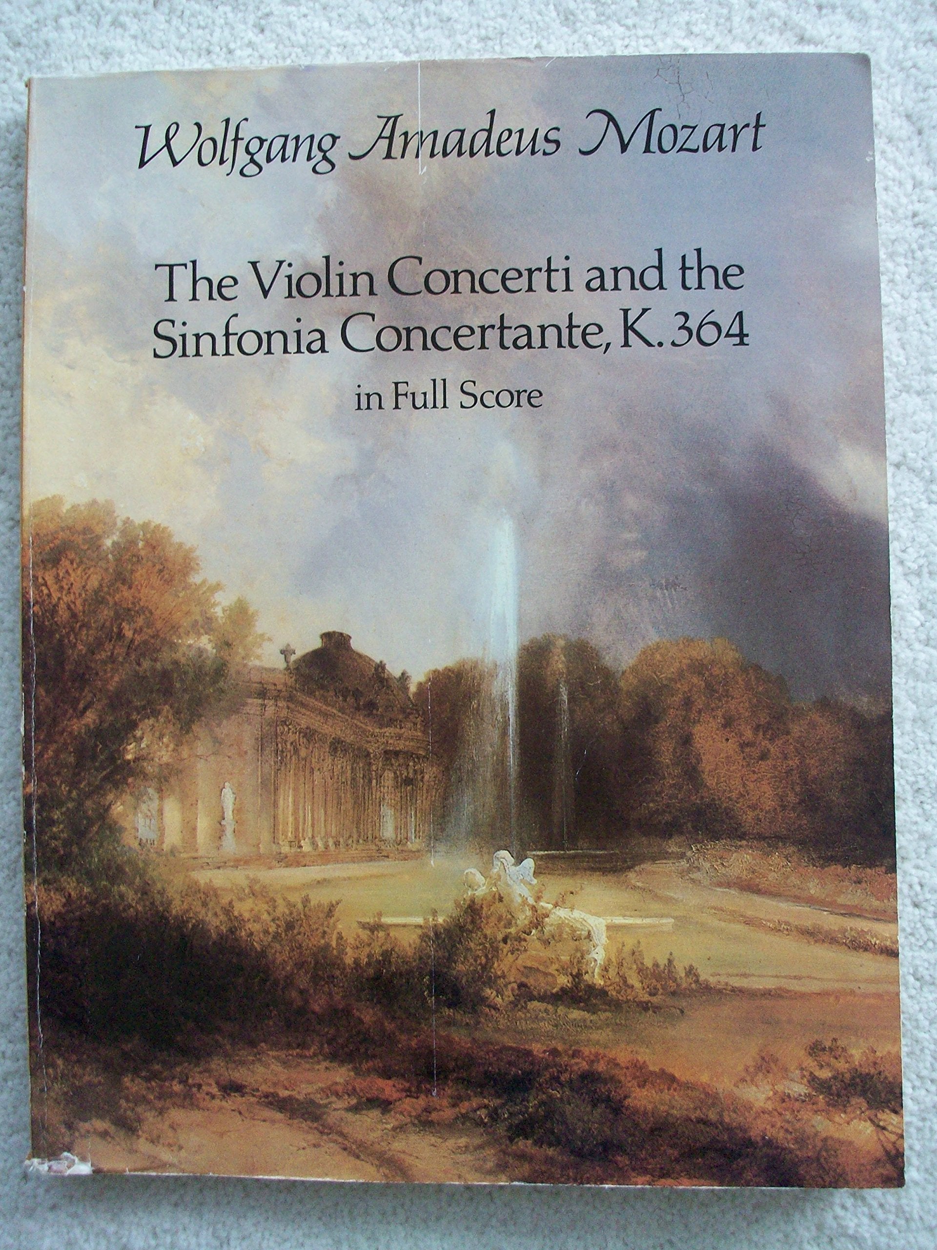 The Violin Concerti and the Sinfonia Concertante, K.364, in Full Score Social Sciences