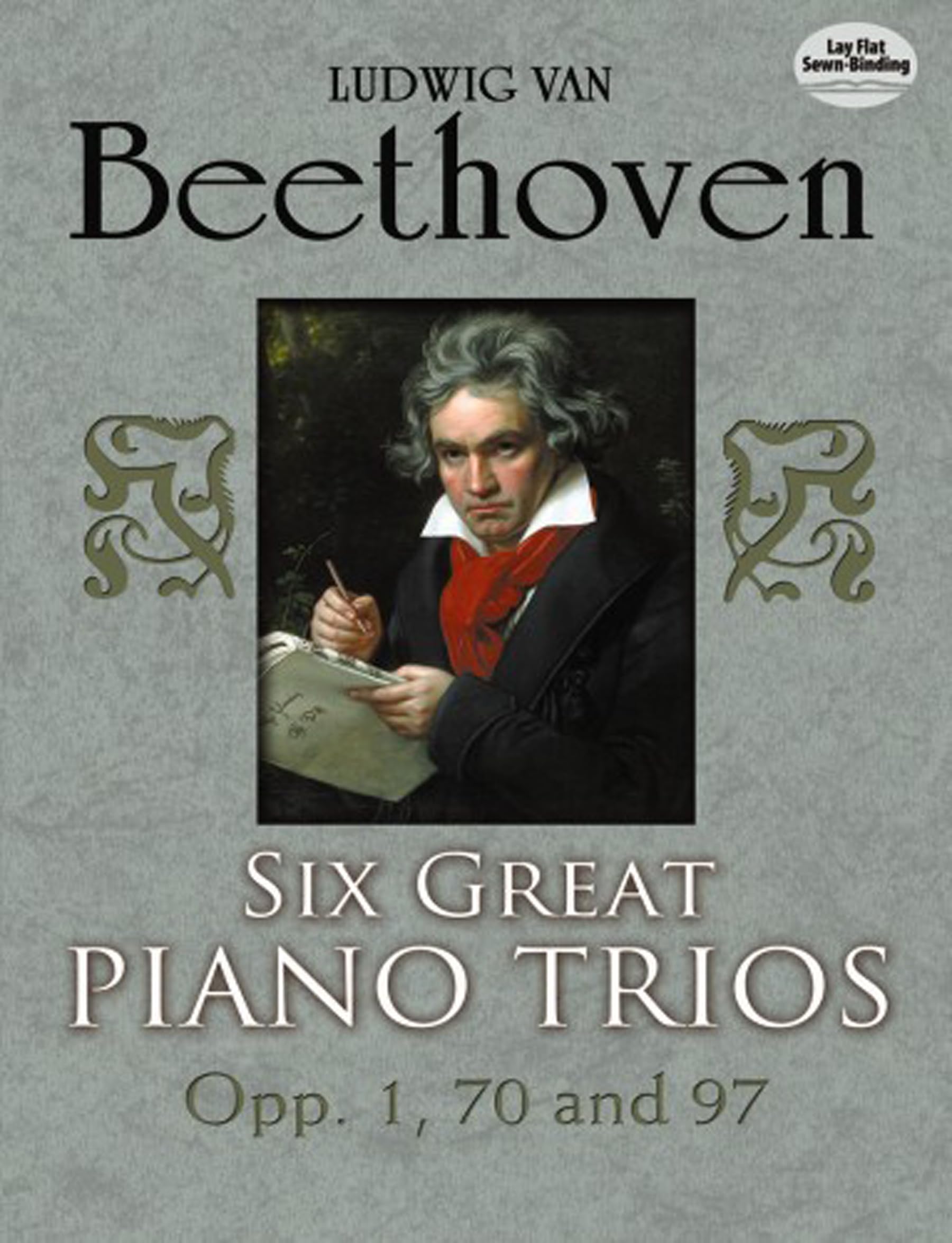 Six Great Piano Trios. Partitur: Op. 1, 70 and 97 (Dover Chamber Music Scores) Sheet Music