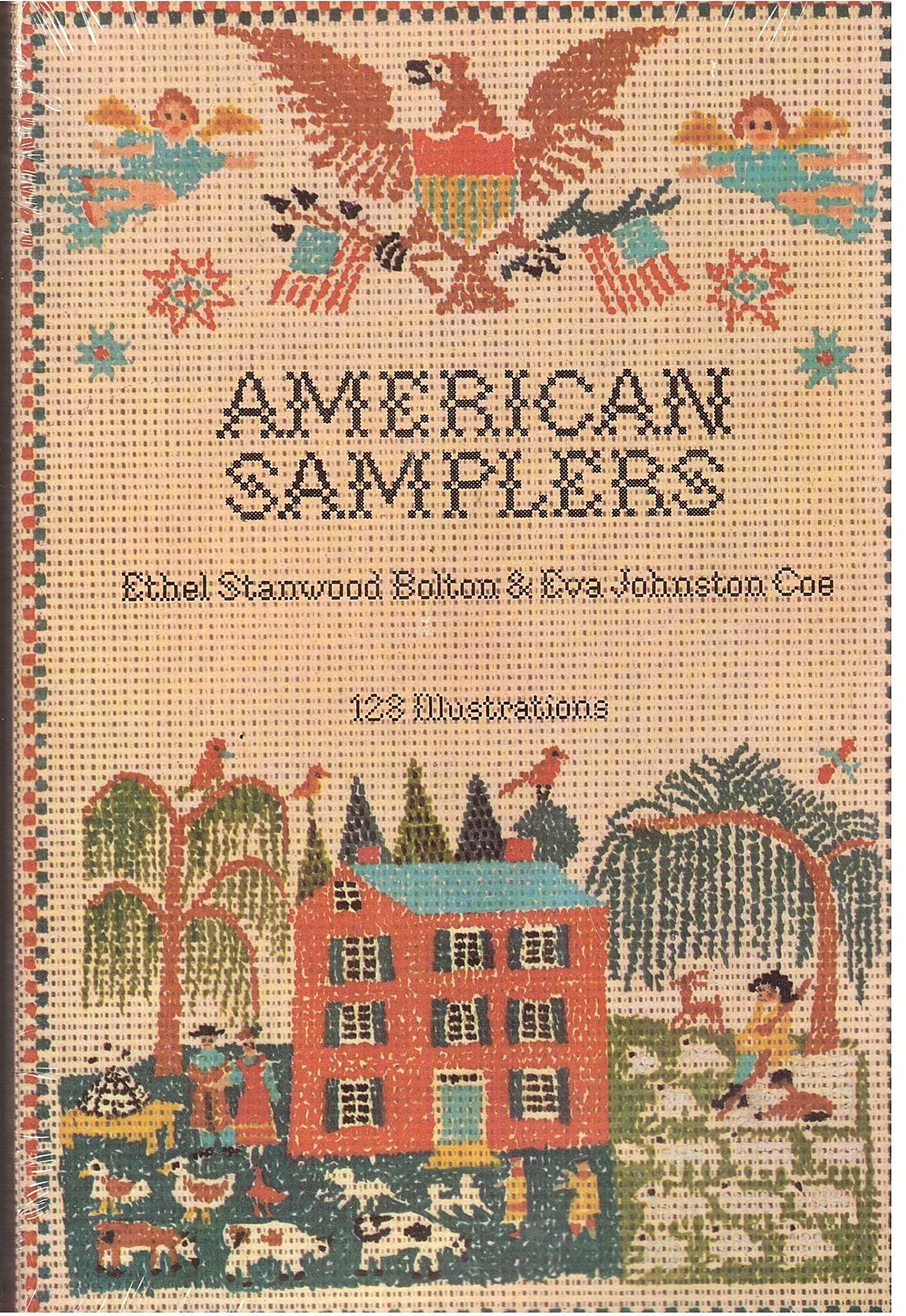 American Samplers (Dover Books on Needlepoint Embroidery) Hobbies & Crafts
