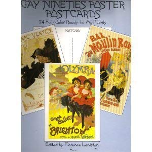 Gay Nineties Poster Post Cards: 24 Full-Colour Ready-to-Mail Cards Books