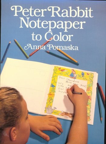 Peter Rabbit Notepaper to Color Tiptoi & Games