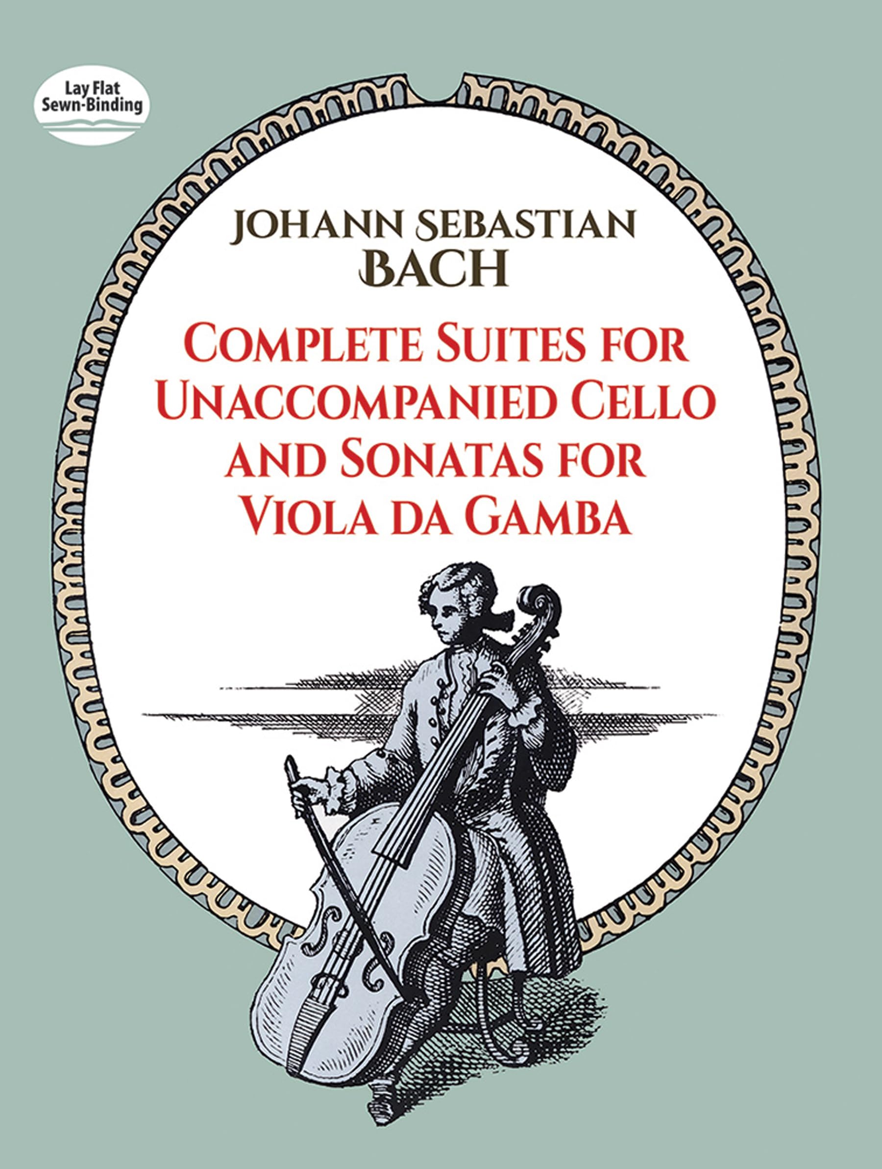 Complete Suites. Cello Solo.: For Viola Da Gamba (Dover Chamber Music Scores) Sheet Music