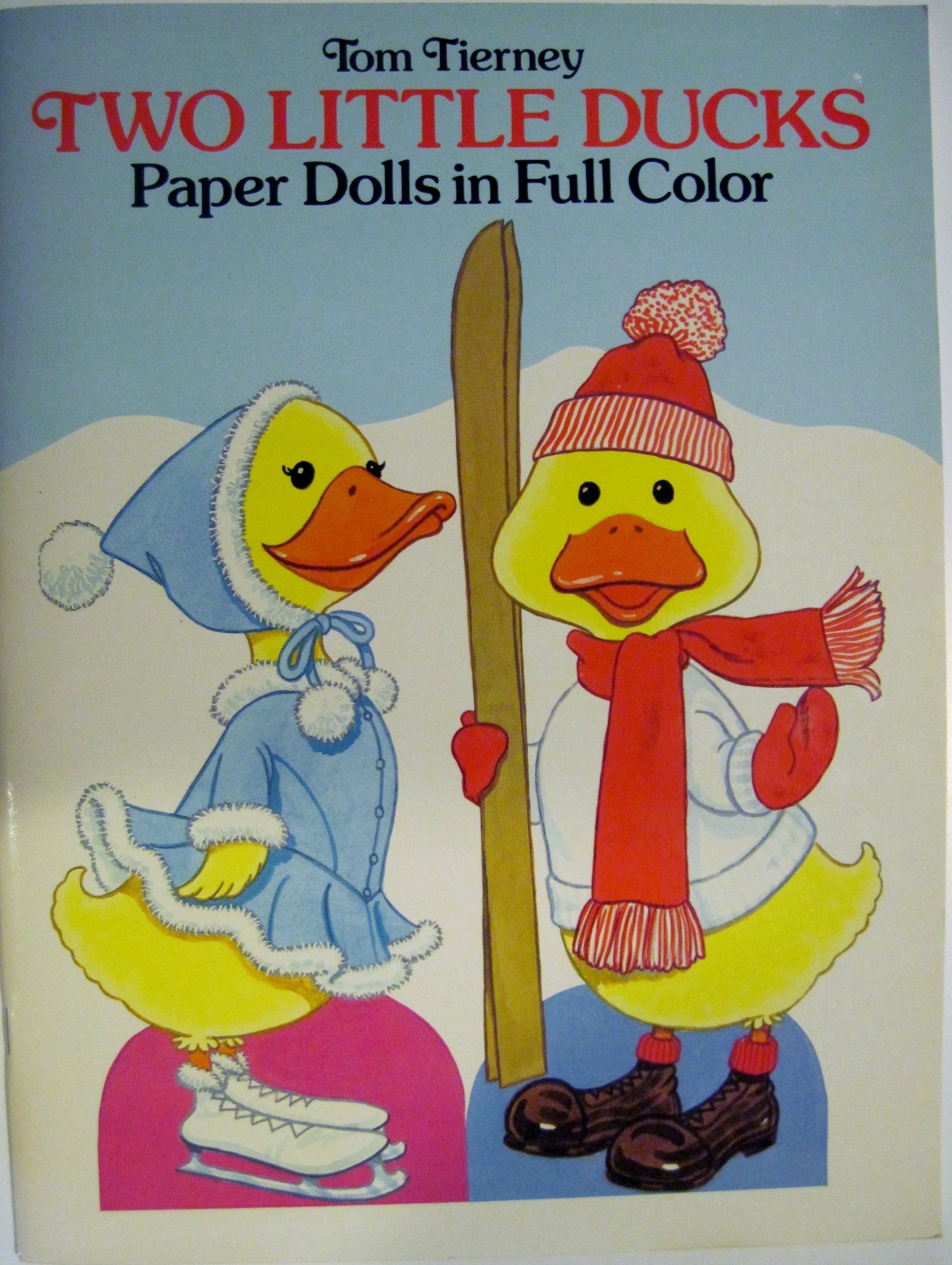 Two Little Ducks Paper Dolls in Full Color Tiptoi & Games