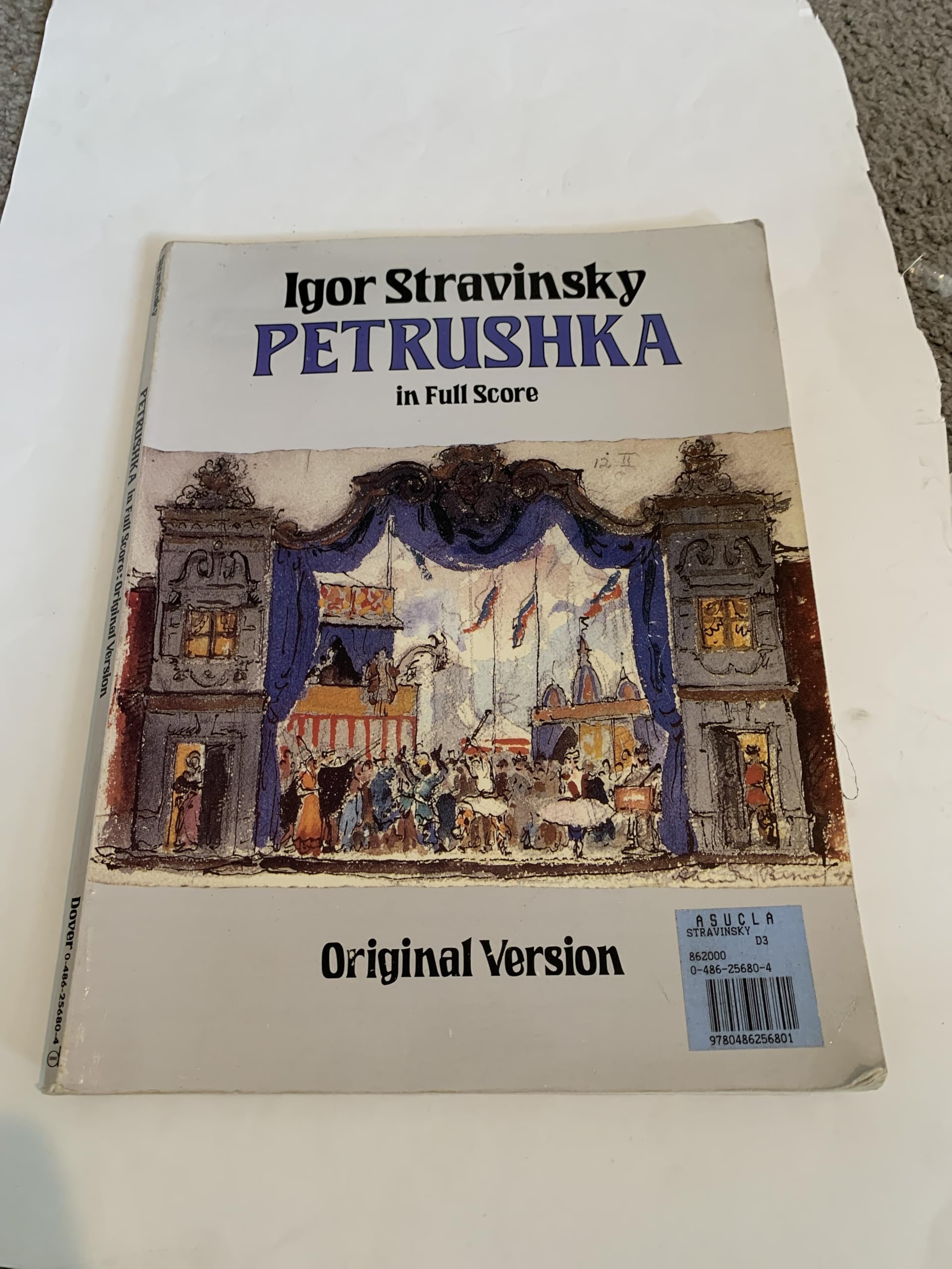 Petrushka in Full Score: Original Version (Dover Orchestral Music Scores) Social Sciences