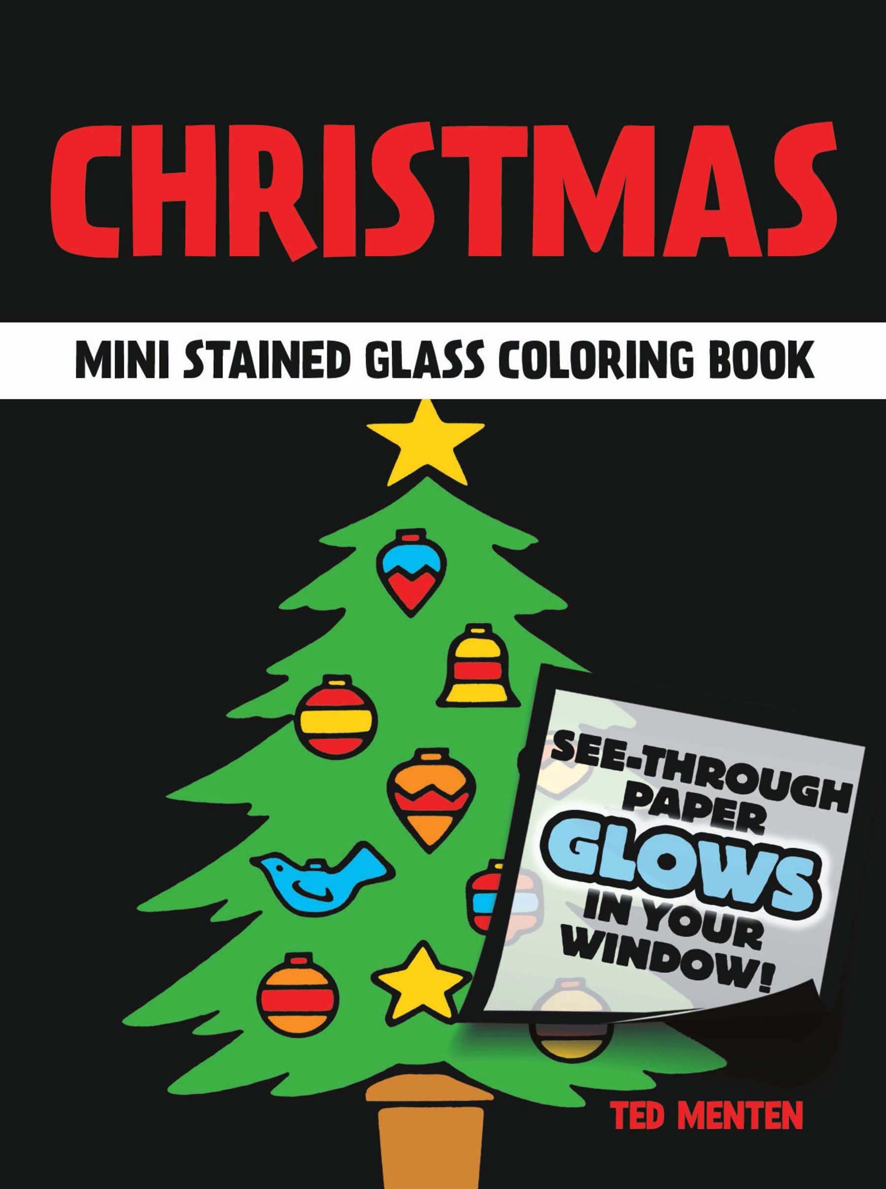 The Little Christmas Stained Glass Coloring Book book
