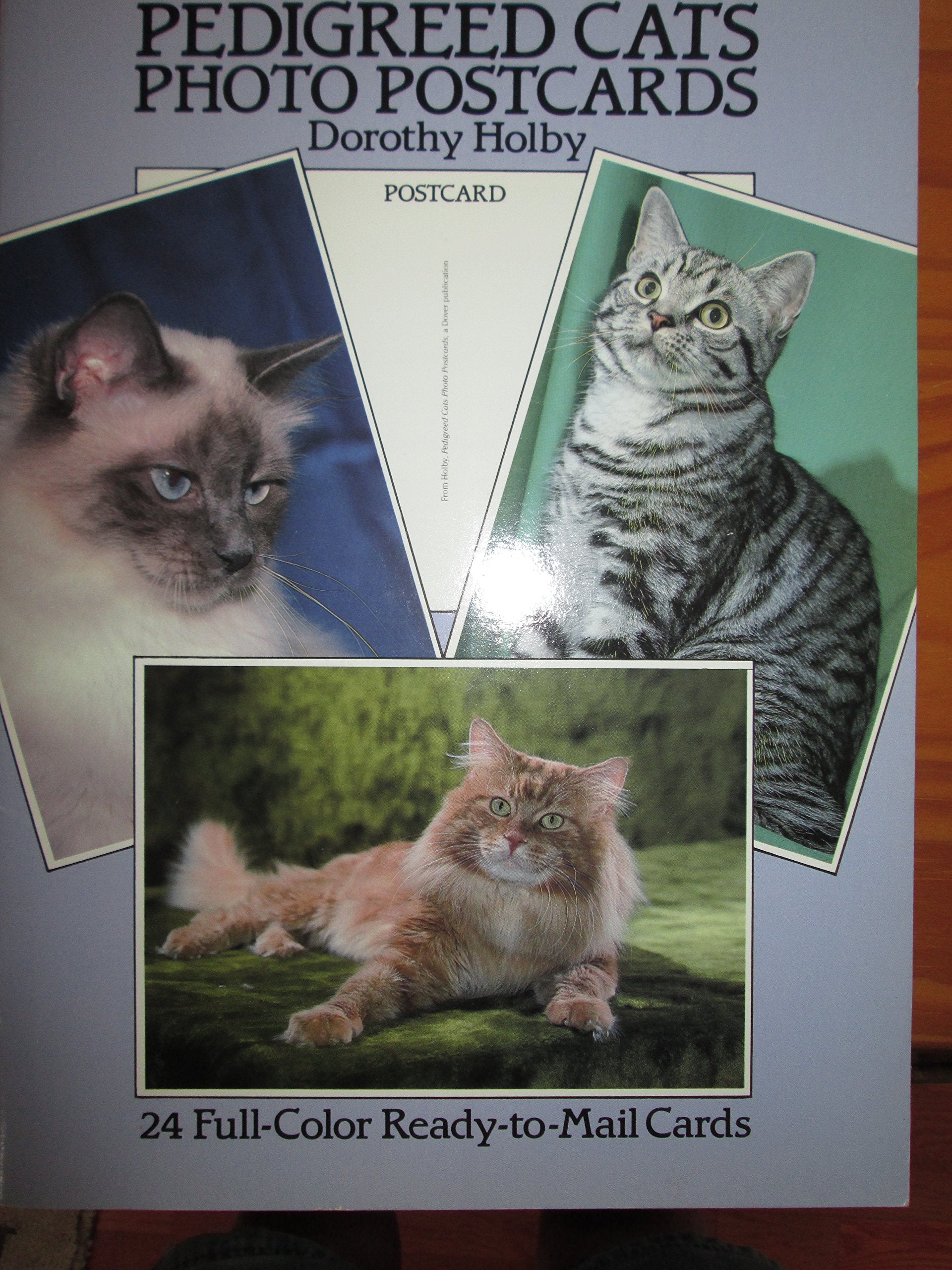 Pedigreed Cats Photo Postcards: 24 Full-Color Ready-To-Mail Cards: 24 Full-Colour Ready-to-Mail Cards Books