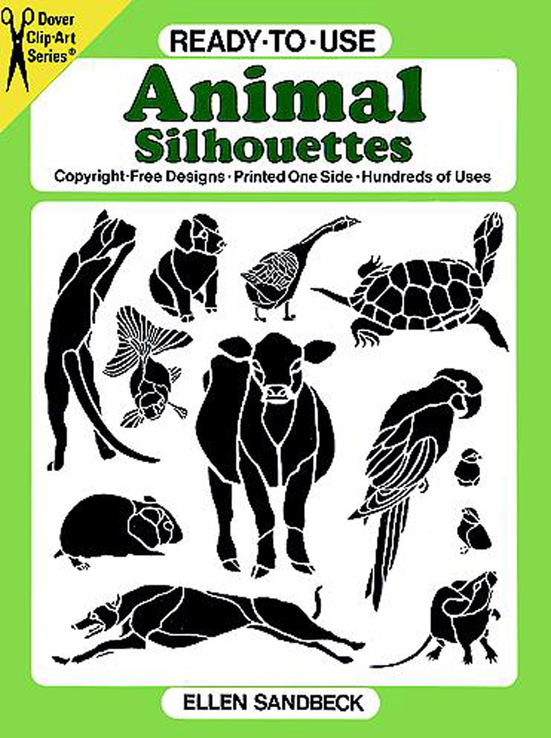Ready-To-Use Animal Silhouettes (Clip Art) Film, Art & Culture