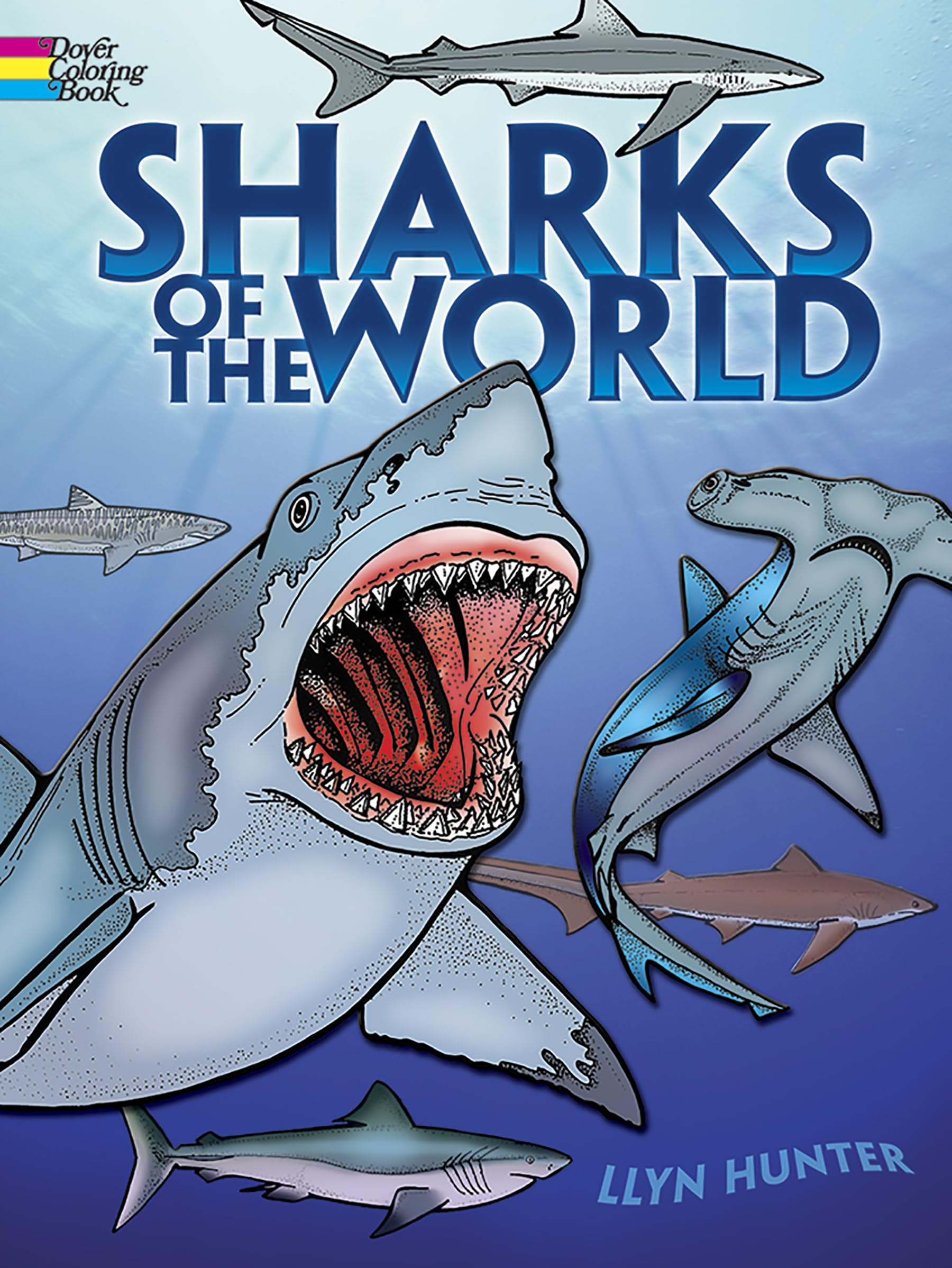 Sharks of the World Coloring Book Tiptoi & Games