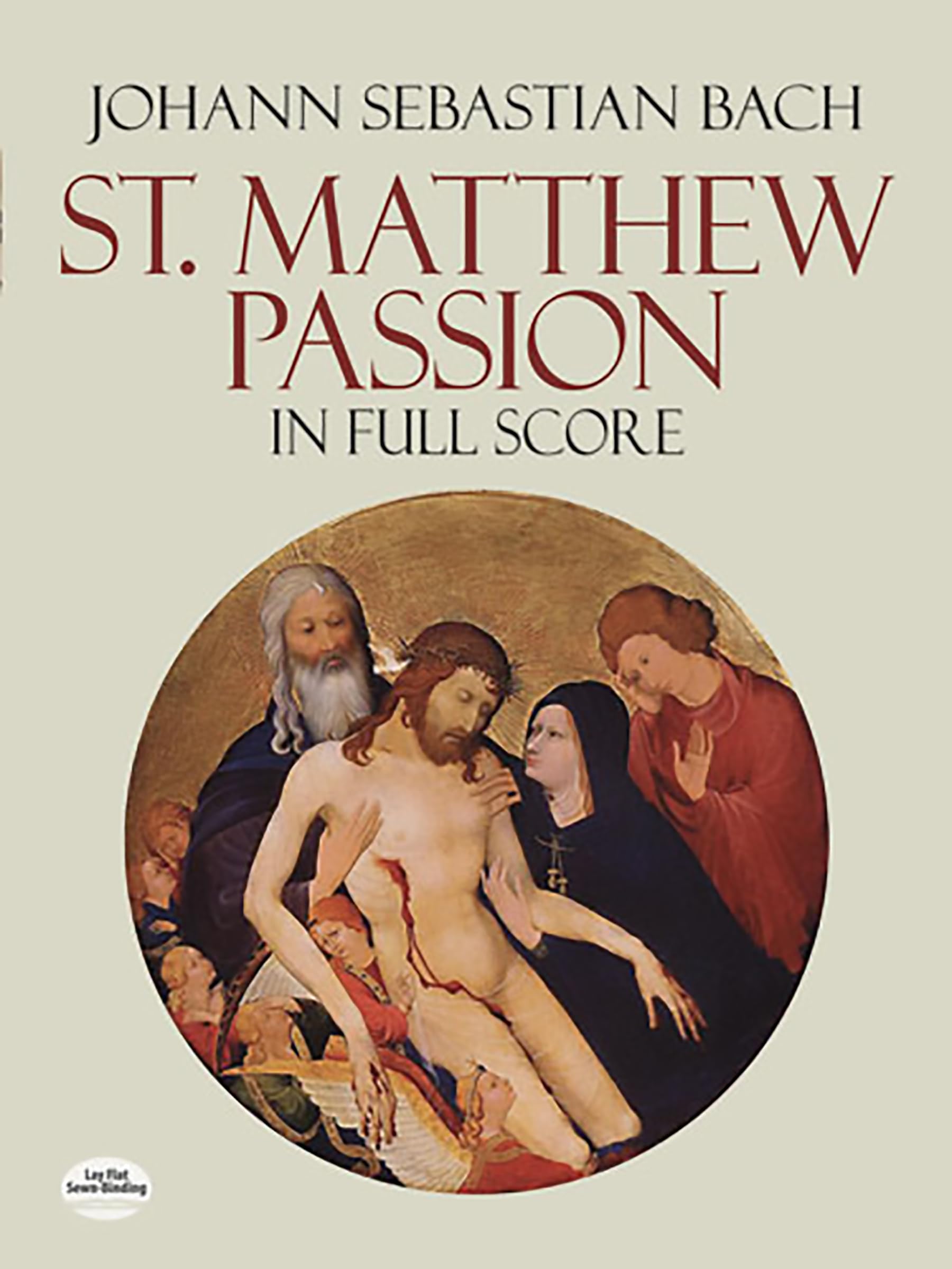Bach, J: ST MATTHEW PASSION IN FULL SCO Sheet Music