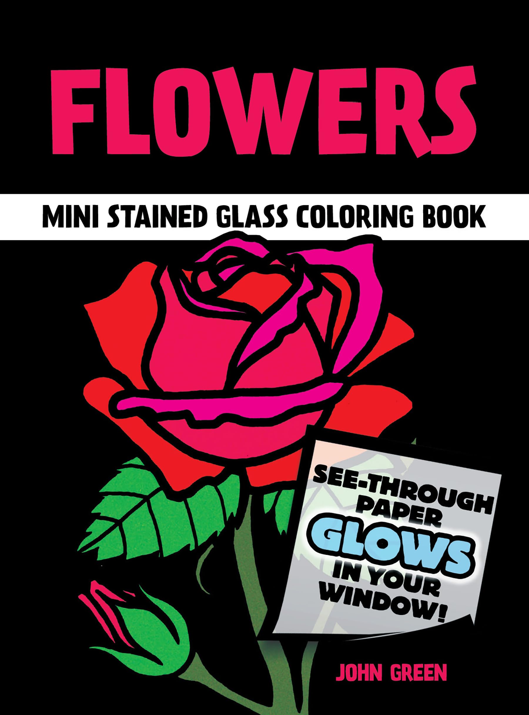 Little Flowers Stained Glass Coloring Book (Dover Little Activity Books) Lifestyle
