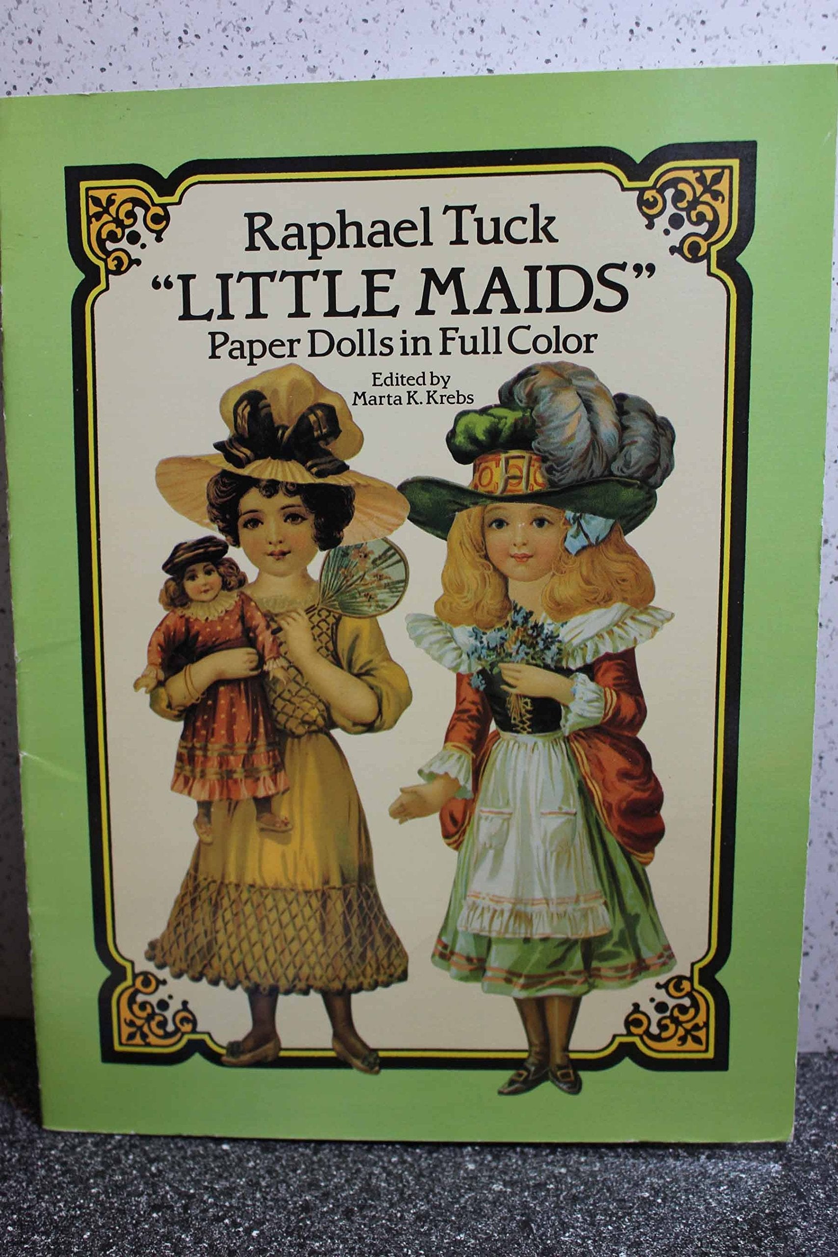 Raphael Tuck "Little Maids" Paper Dolls in Full Color Hobbies & Crafts