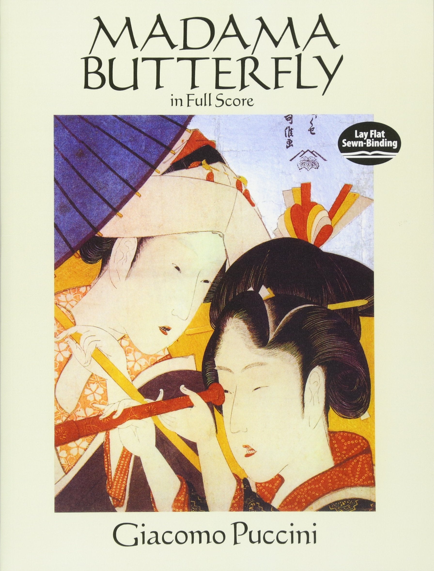 Madame Butterfly. Gemischter Chor mit Begleitung. Partitur (Dover Opera Scores) Sheet Music