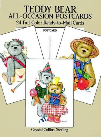 Teddy Bear All-Occasion Postcards: 24 Full Color Ready-To-Mail Cards: 24 Full-Colour Ready-to-Mail Cards Film, Art & Culture