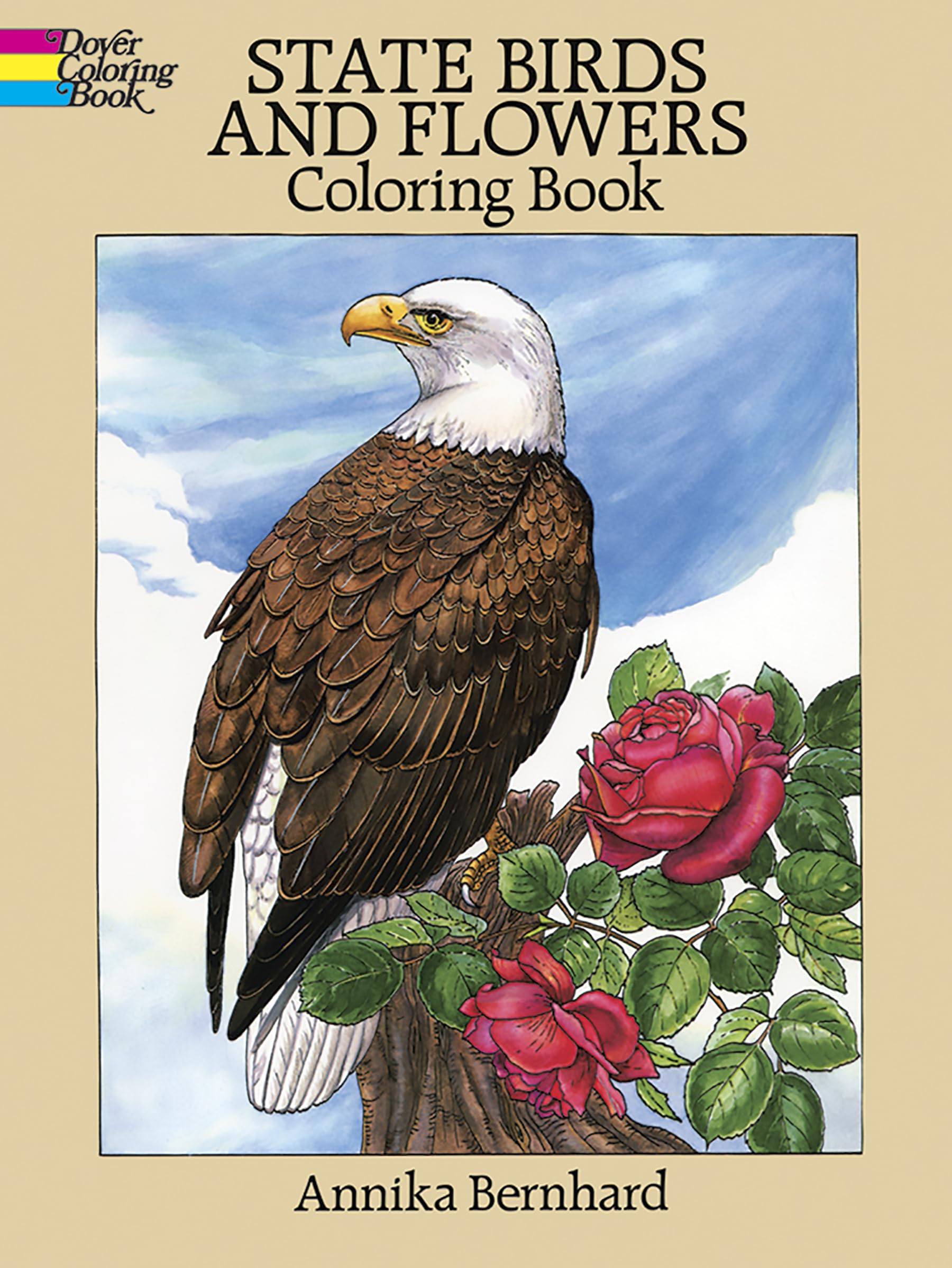 State Birds and Flowers Coloring Book Non-fiction