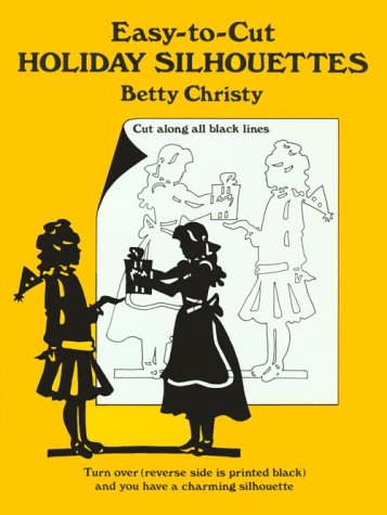 Easy-To-Cut Christmas Silhouettes Film, Art & Culture