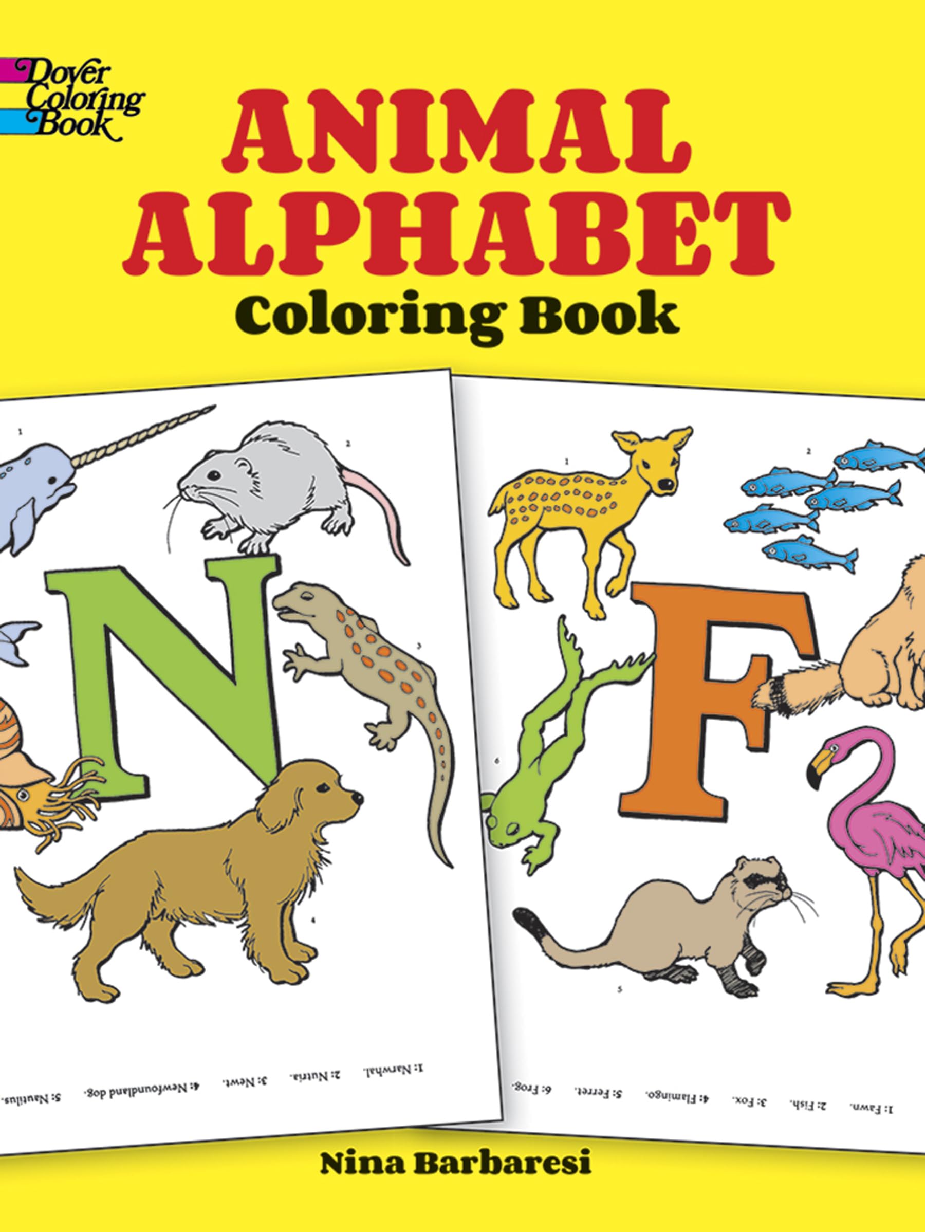 Barbaresi, N: ANIMAL ALPHABET COLOR BK Non-fiction