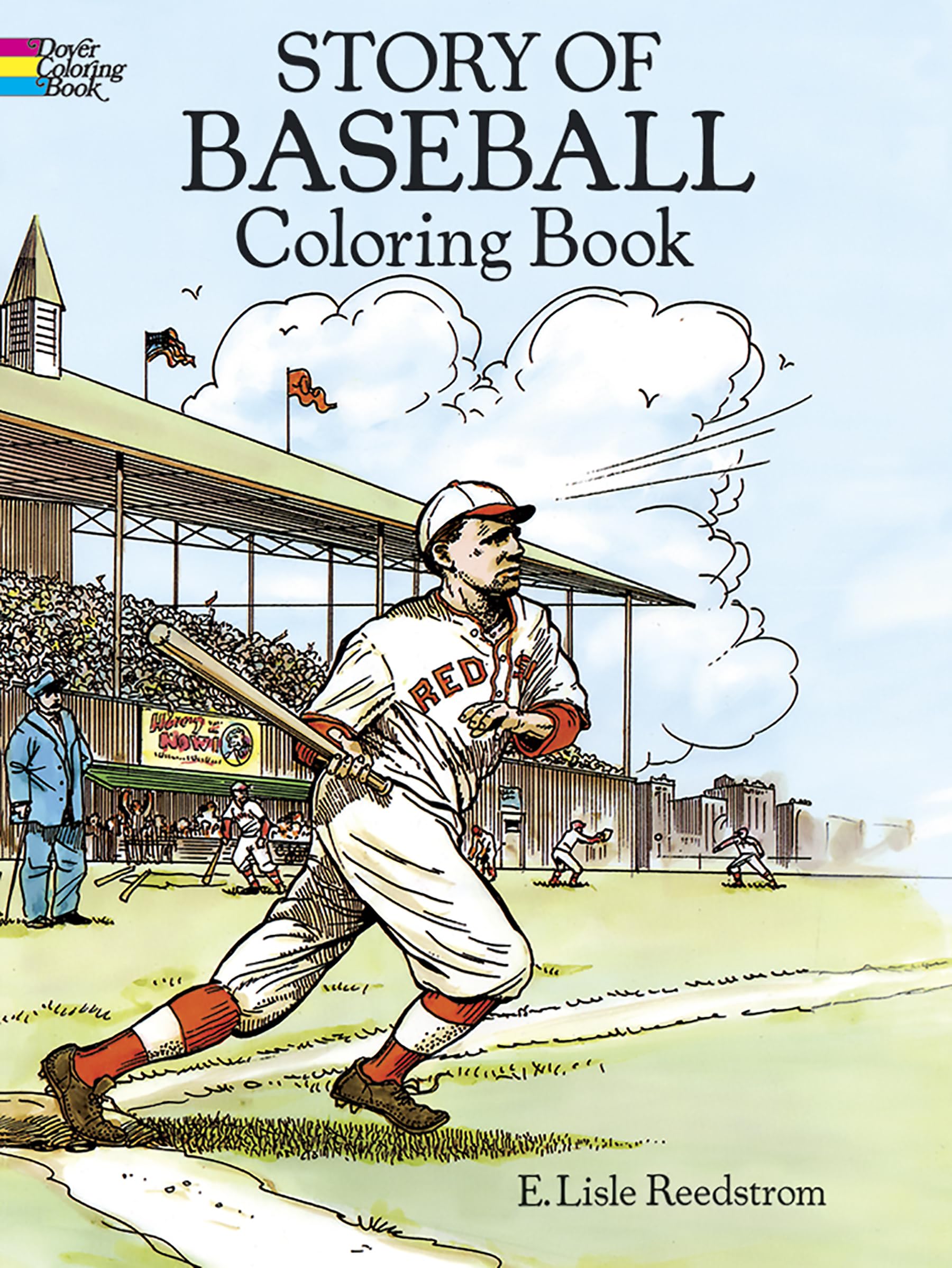 Story of Baseball Coloring Book (Dover Sports Coloring Books) Hobbies & Crafts