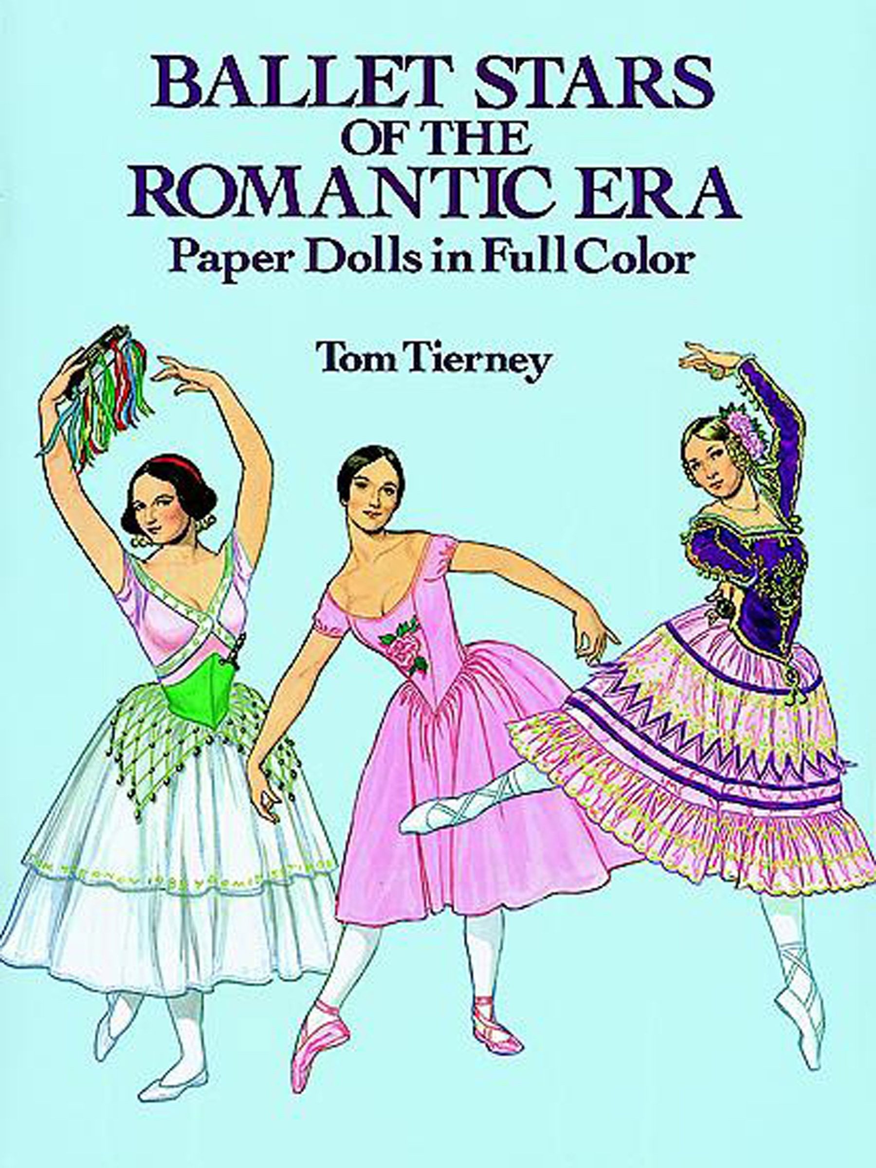 Ballet Stars of the Romantic Period Paper Dolls in Full Color Hobbies & Crafts
