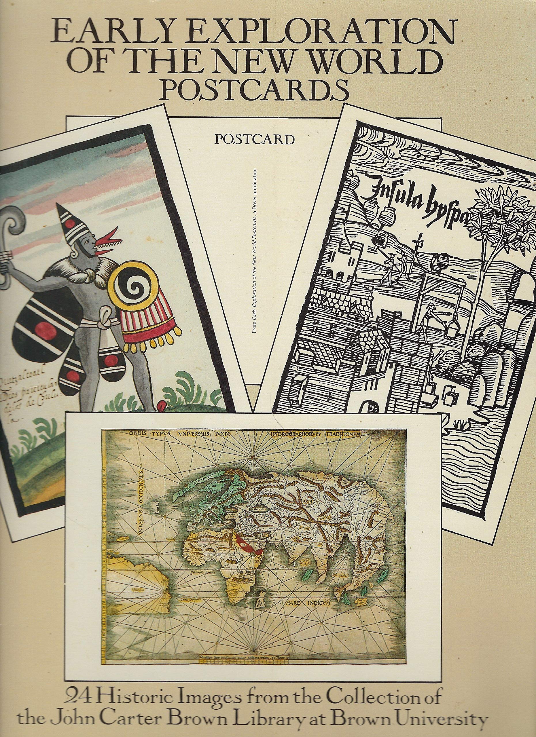 Early Exploration of the New World Postcards: 24 Historic Images from the Collection of the John Carter Brown Library at Brown University Books