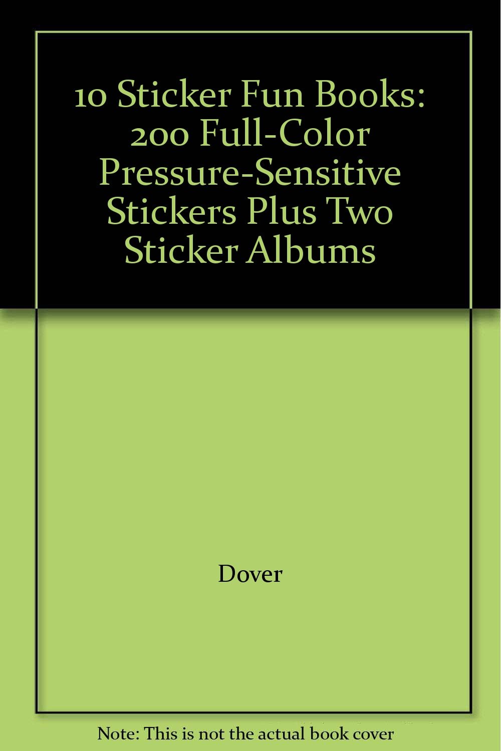 10 Sticker Fun Books: 200 Full-Color Pressure-Sensitive Stickers Plus 2 Sticker Albums: 200 Full-Color Pressure-Sensitive Stickers Plus Two Sticker Albums Tiptoi & Games