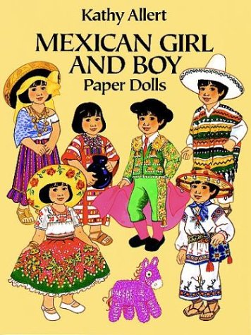 Mexican Girl and Boy Paper Dolls book