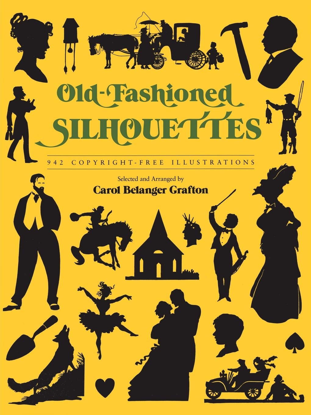 Old-Fashioned Silhouettes (Dover Pictorial Archive) Social Sciences