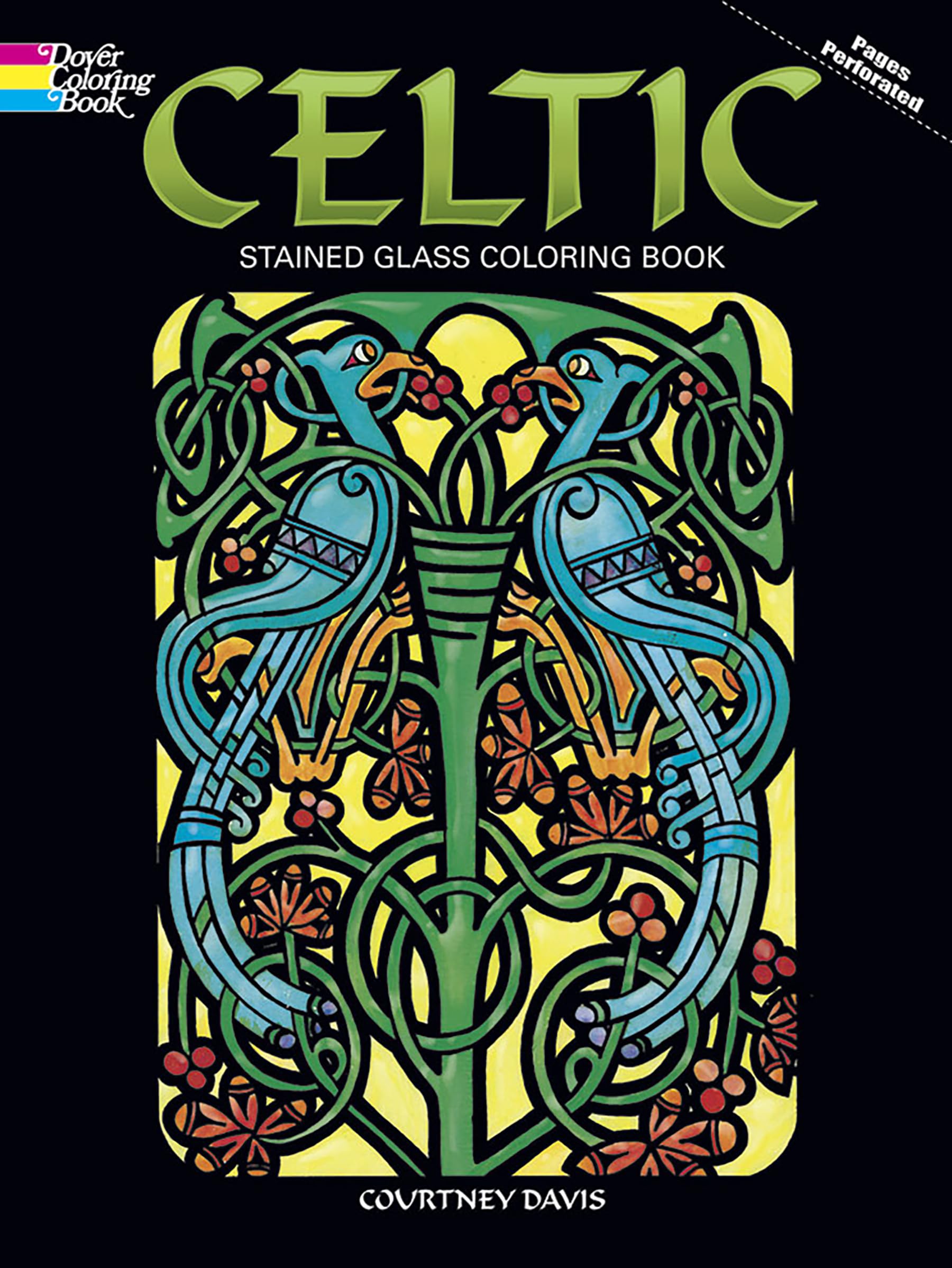 Celtic Stained Glass Coloring Book (Dover Stained Glass Coloring Book) Hobbies & Crafts