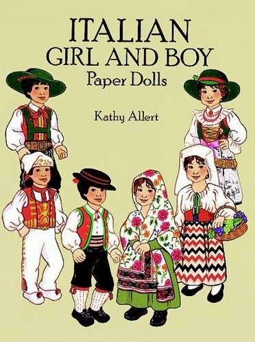 Italian Girl and Boy Paper Dolls book