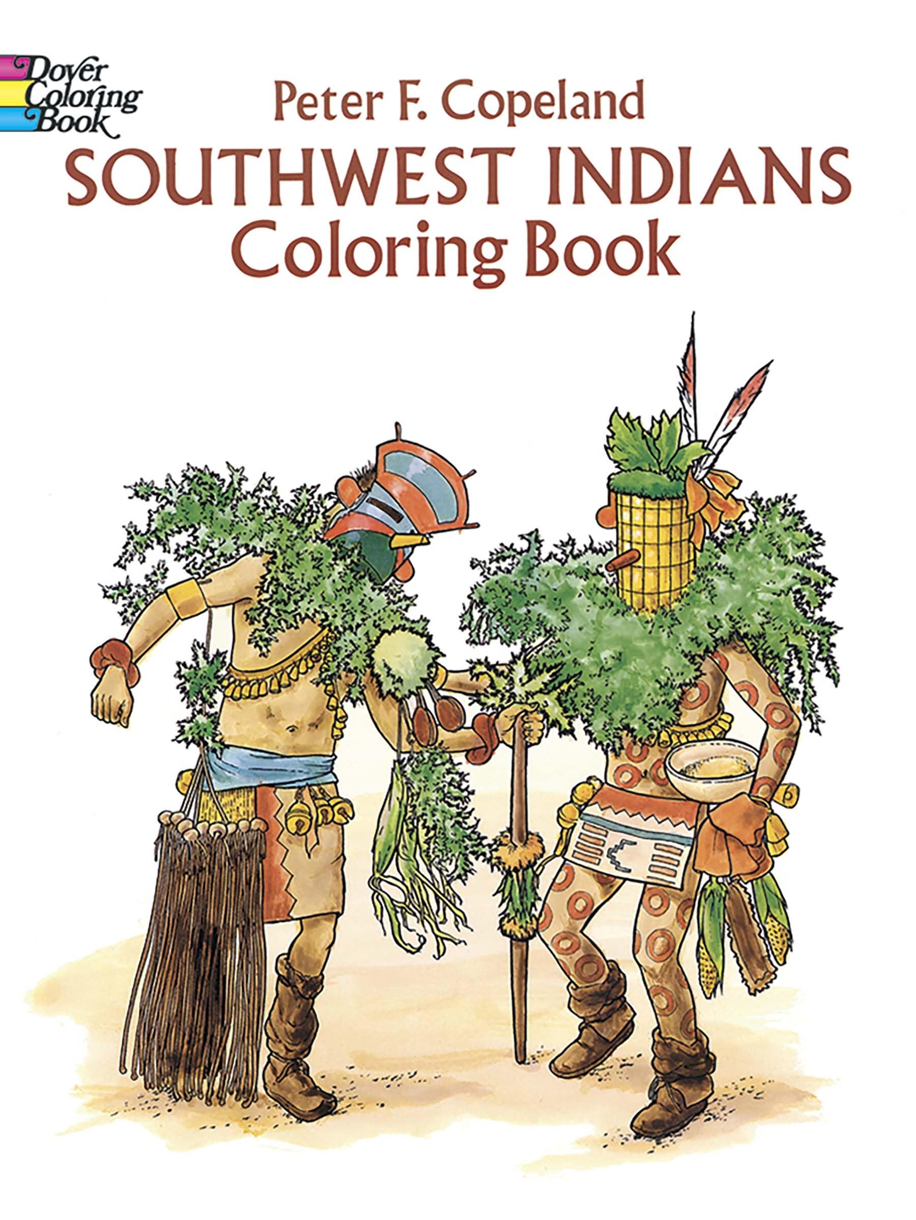 Southwest Indians Coloring Book book