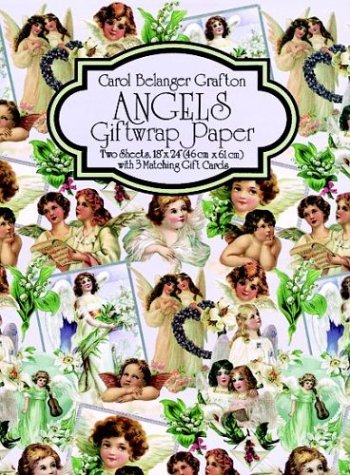Angels Giftwrap Paper/2 Sheets and Matching Gift Cards book
